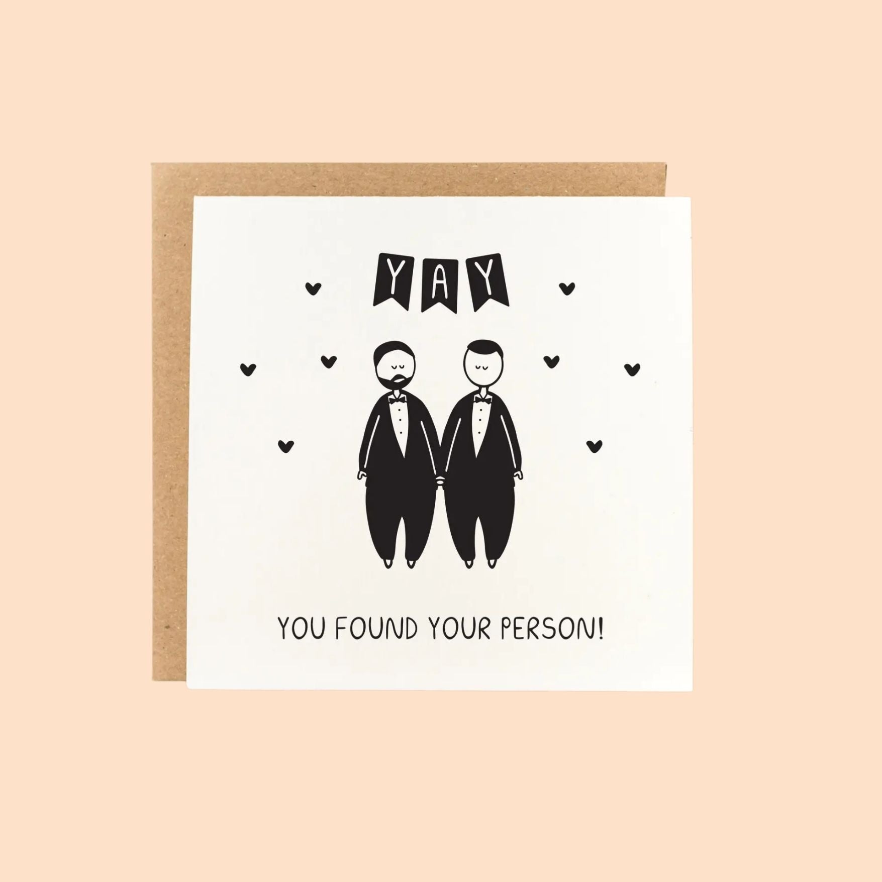 Yay You Found Your Person (Groom/Groom) Card