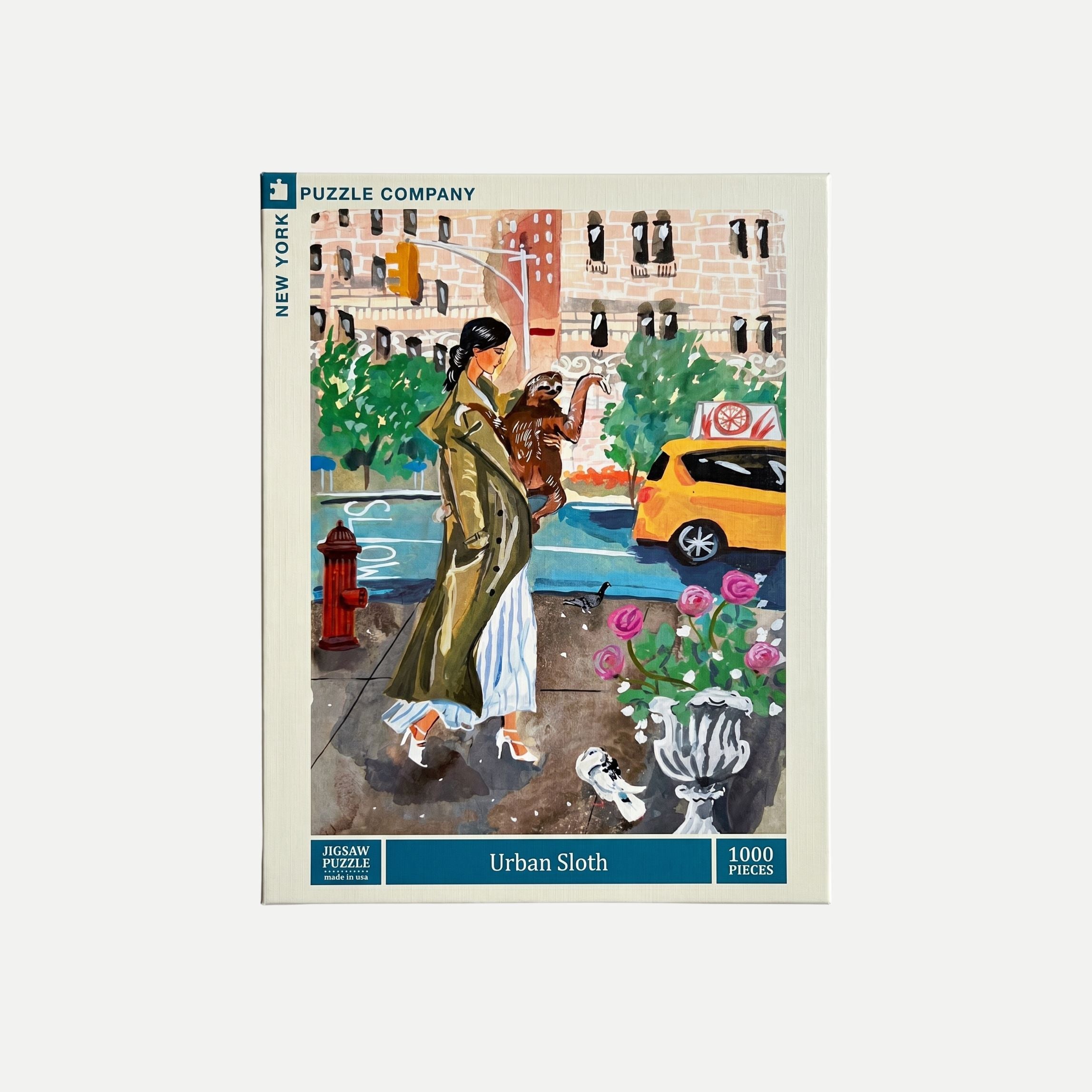 Urban Sloth - 500 Piece Puzzle