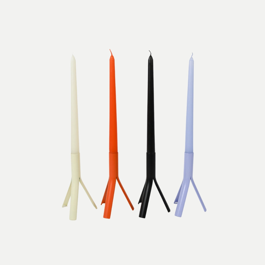 Rocket Taper Candle Holder