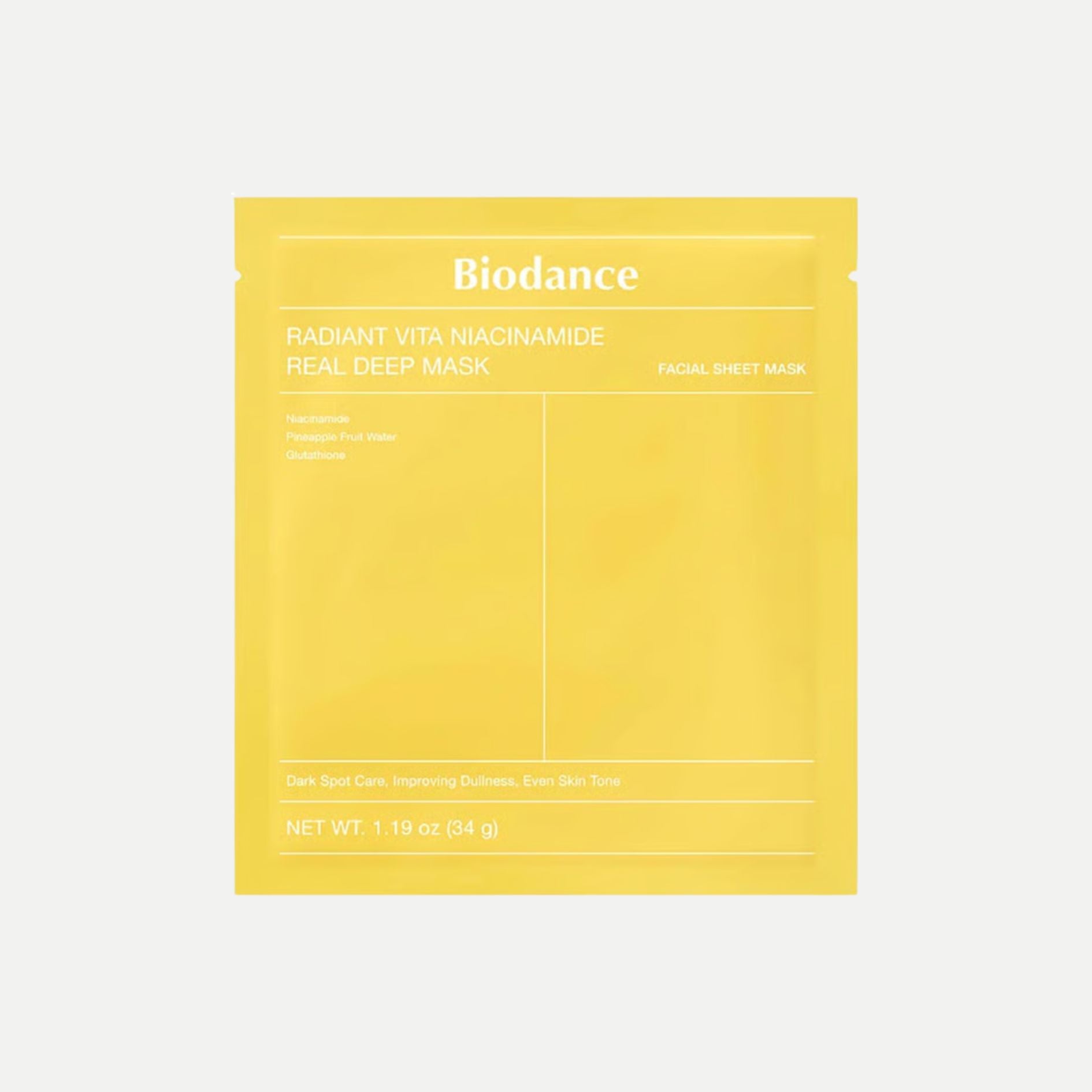 Radiant Vita Niacinamide Real Deep Mask