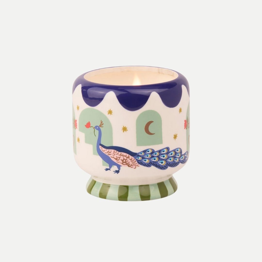 A Dopo "Peacock" Candle