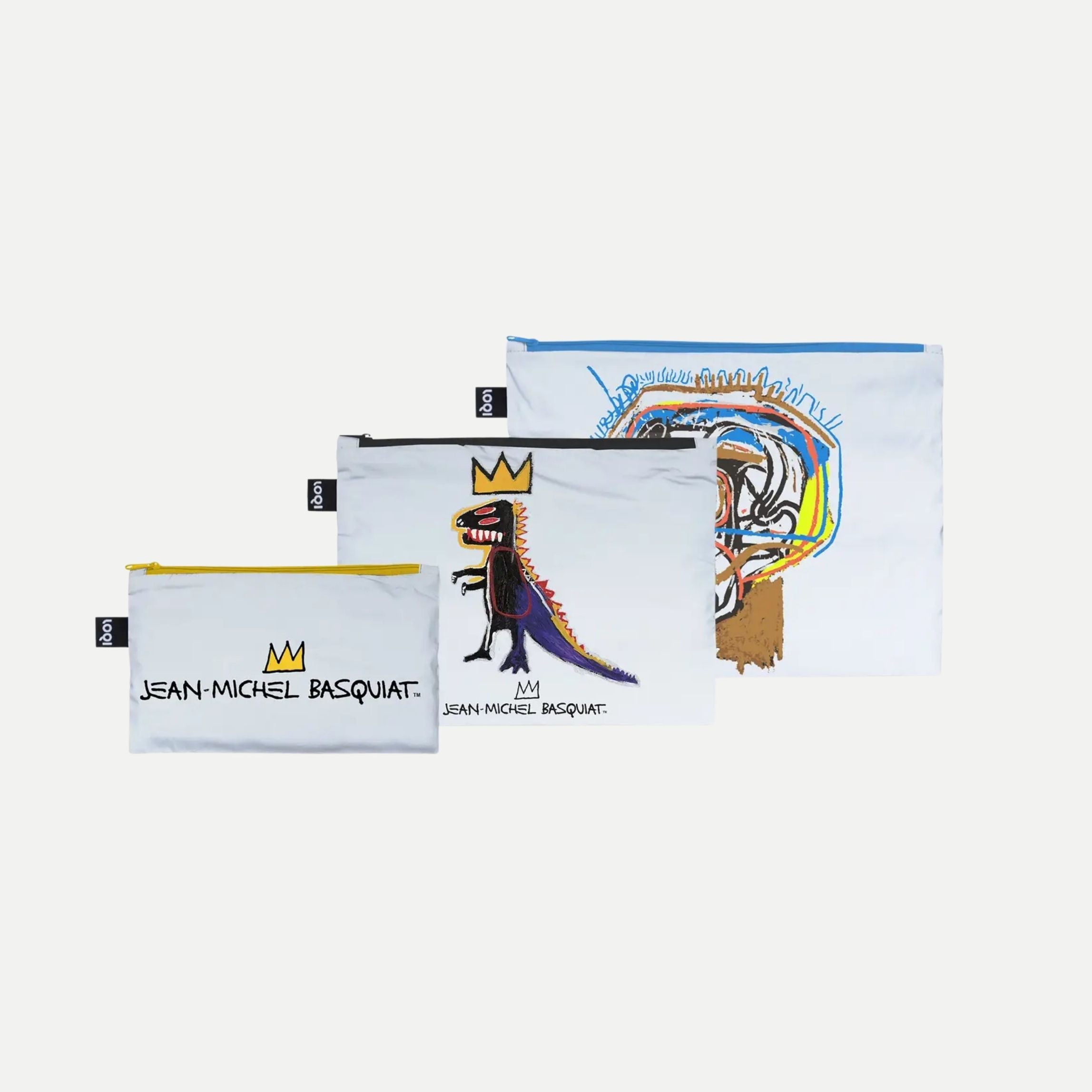 Jean-Michel Basquiat Zip Pockets