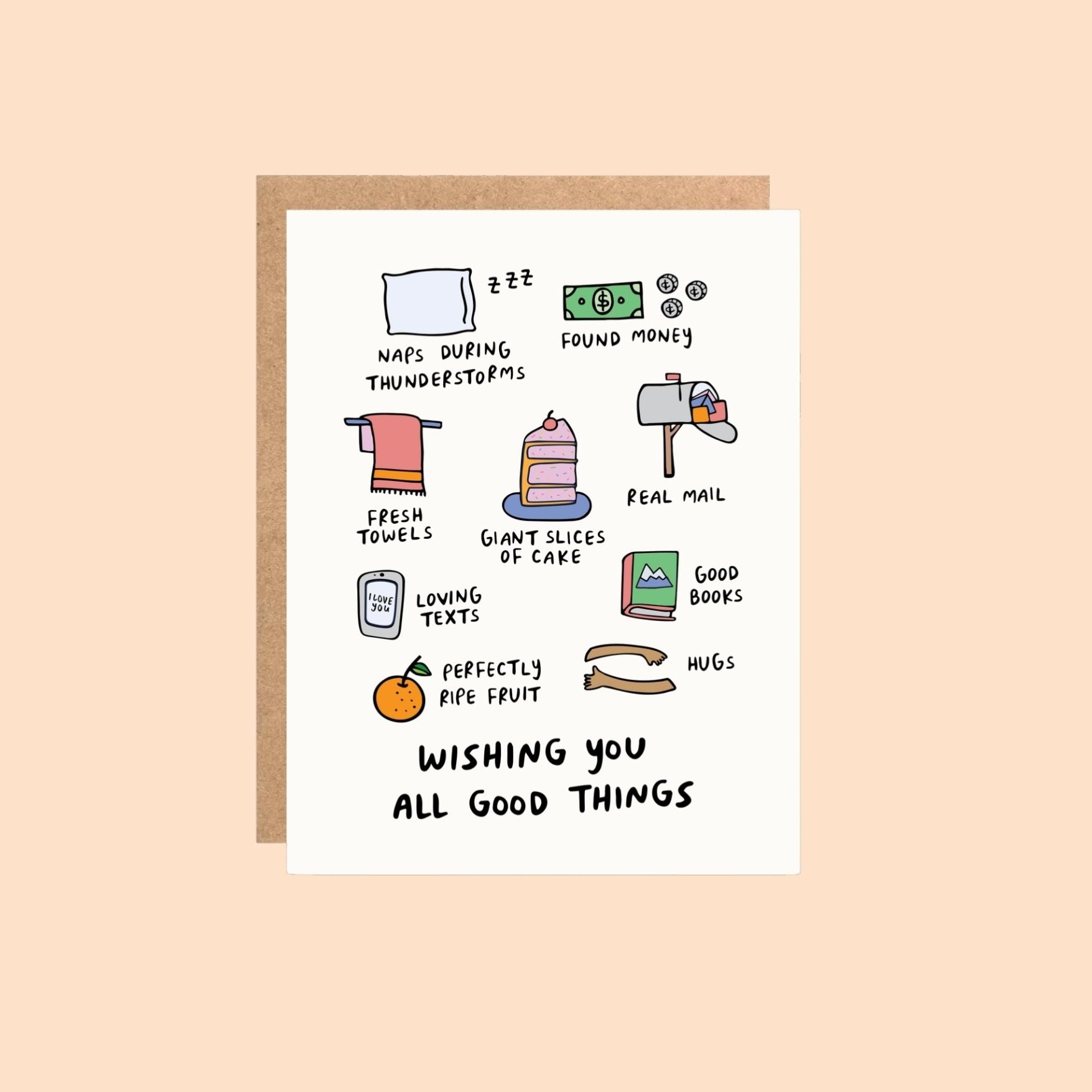 Wishing You All Good Things Card