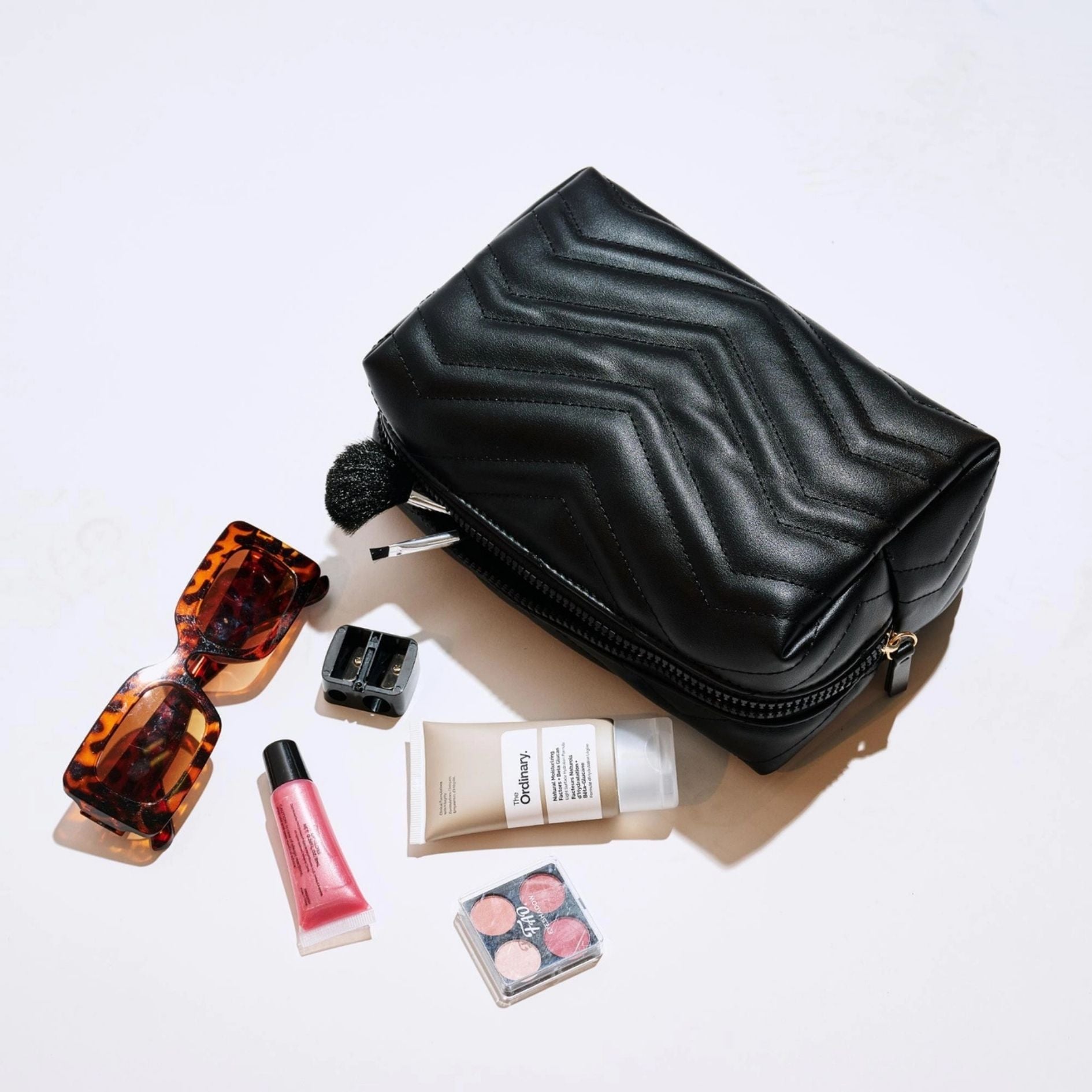 Chic Stitch Cosmetic Pouch