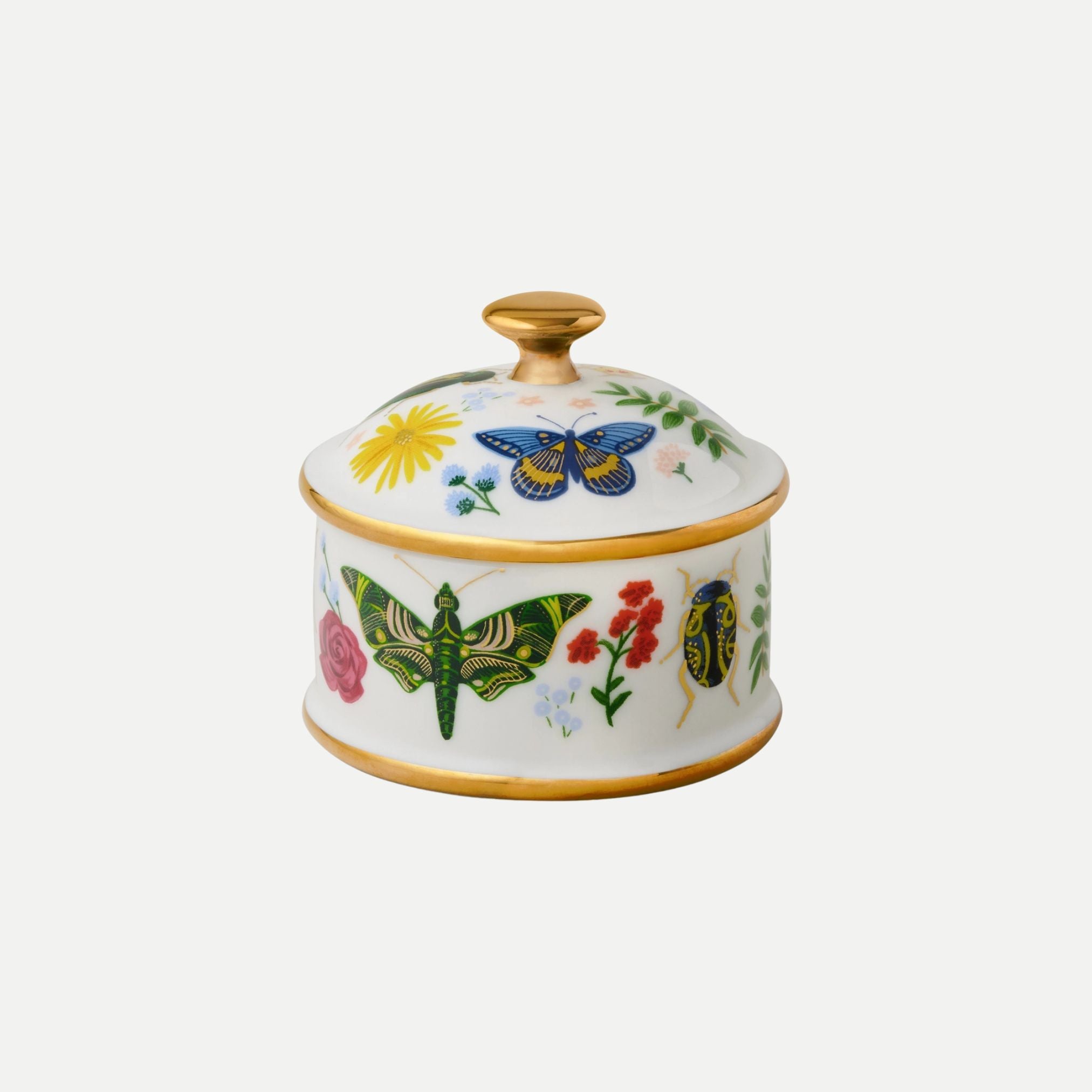 Curio Round Porcelain Box