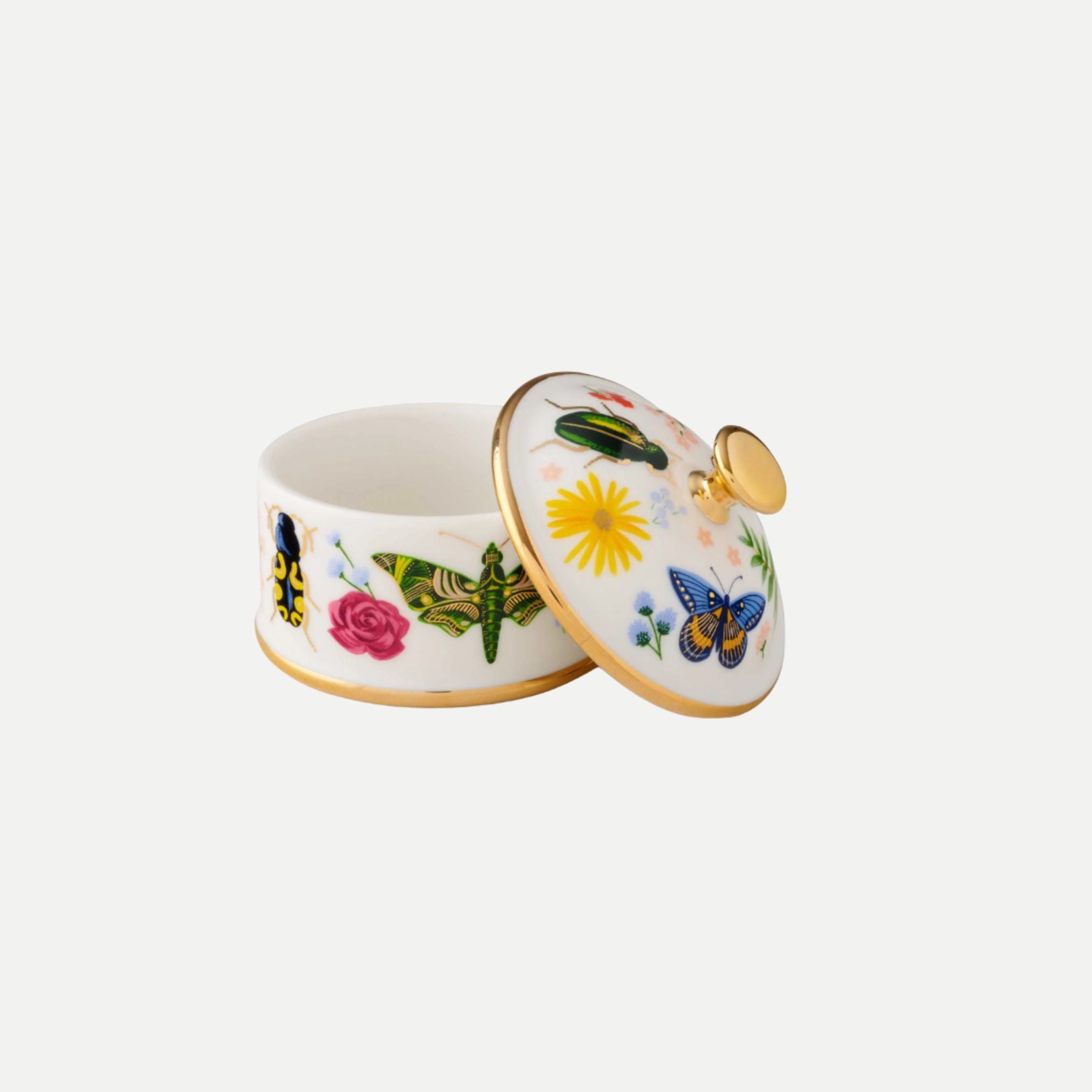 Curio Round Porcelain Box