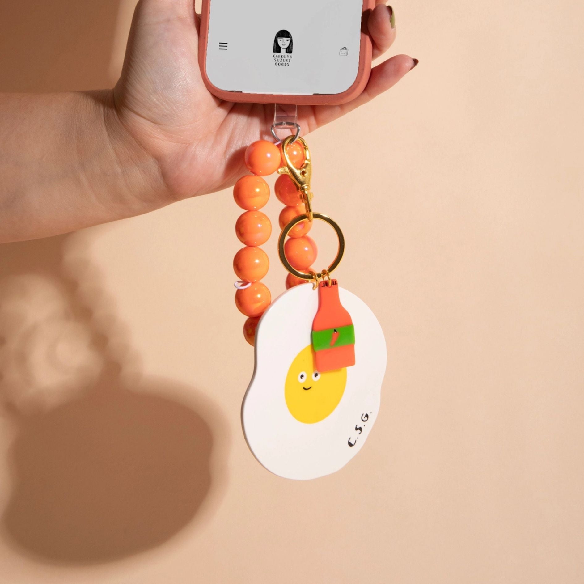 Spicy Egg Charm