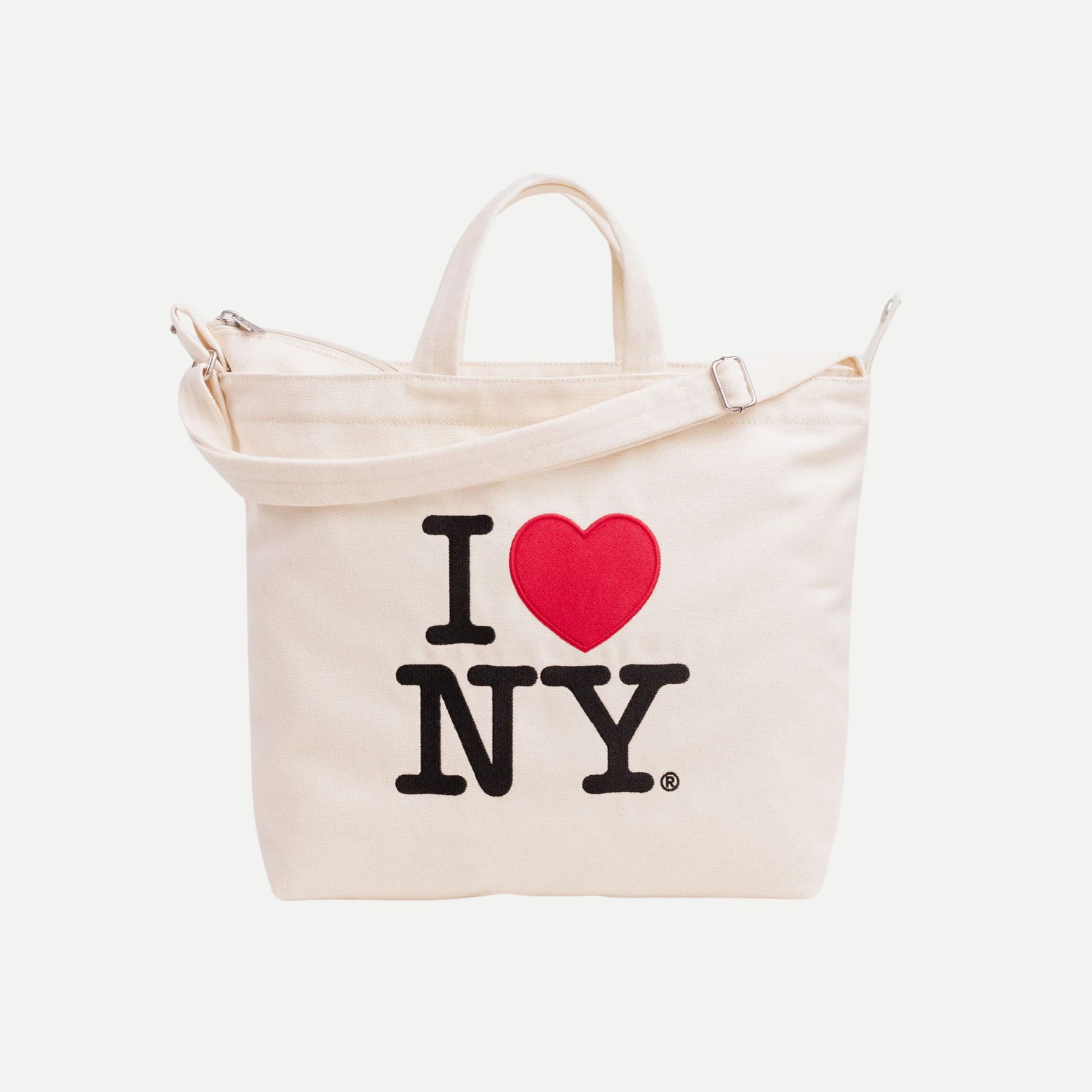 I Love NY - Horizontal Zip Duck Bag