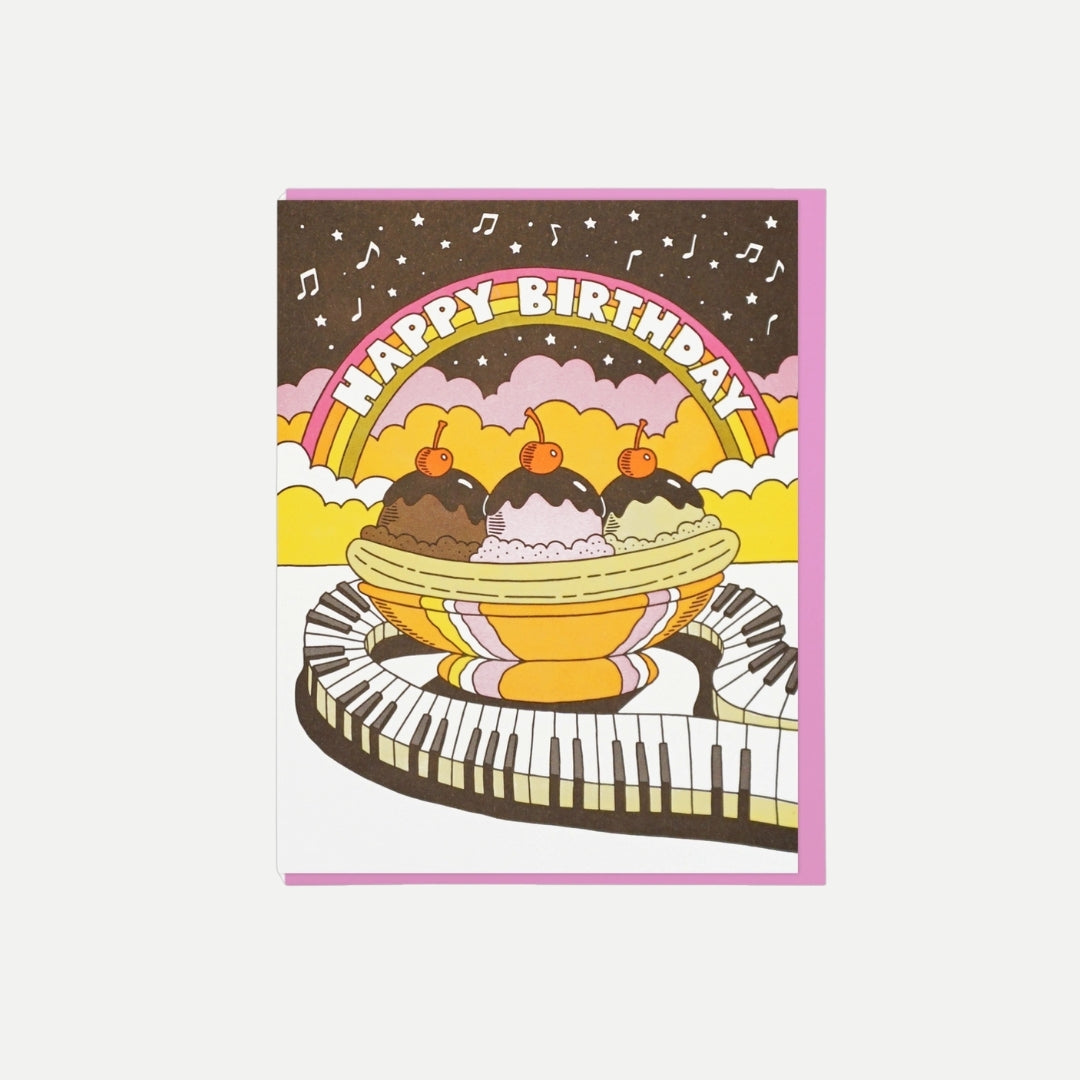Happy Birthday Musical Banana Split