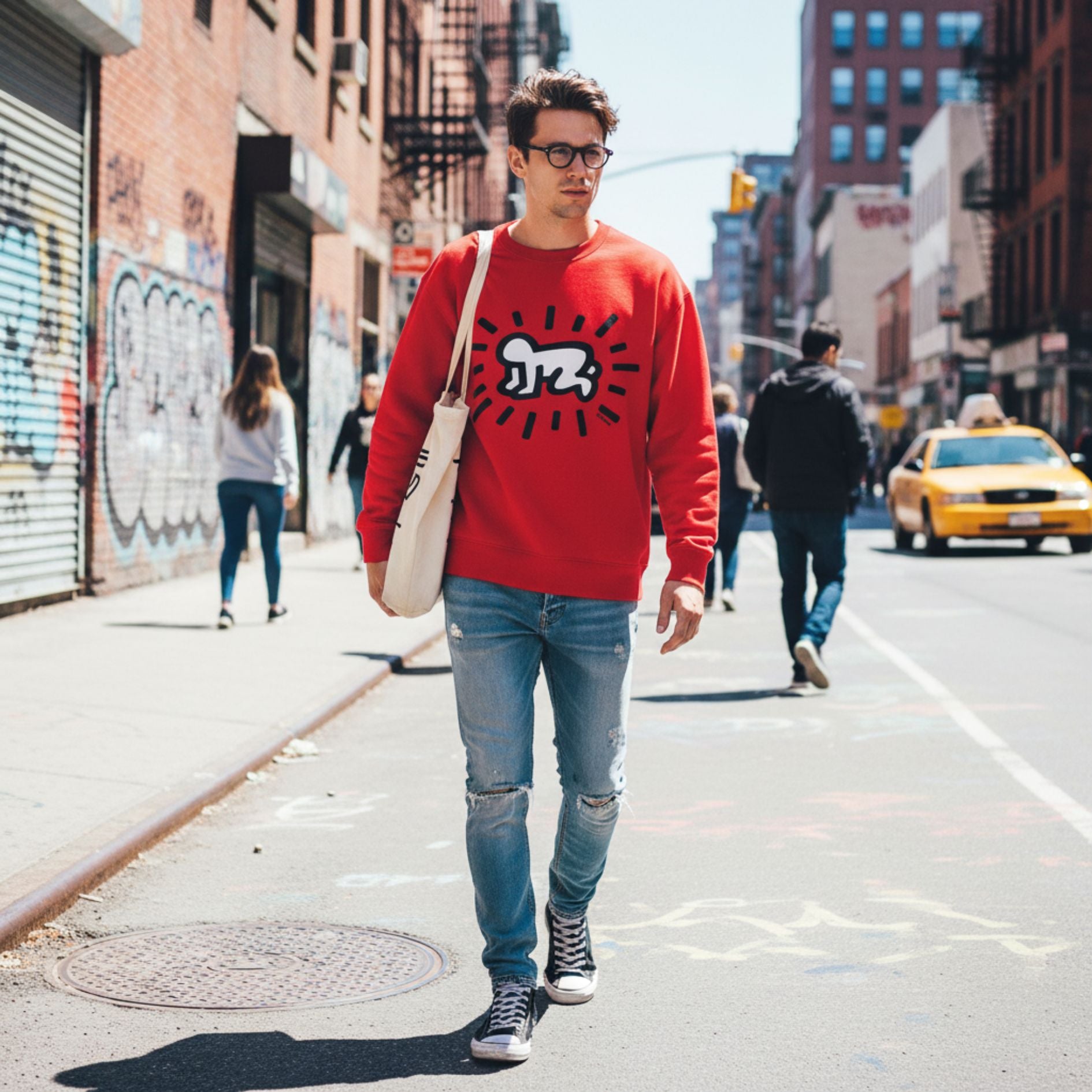 Pop Shop Radiant Baby Crewneck Sweatshirt