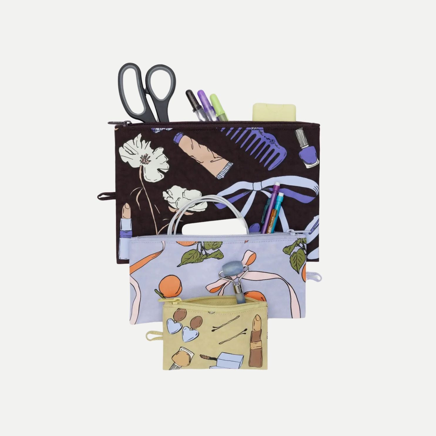 Get Ready With Me - Flat Pouch Set