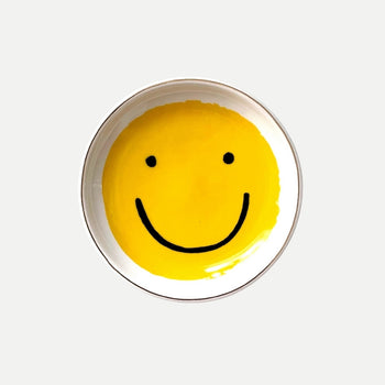 Smiley Porcelain Trinket Dish