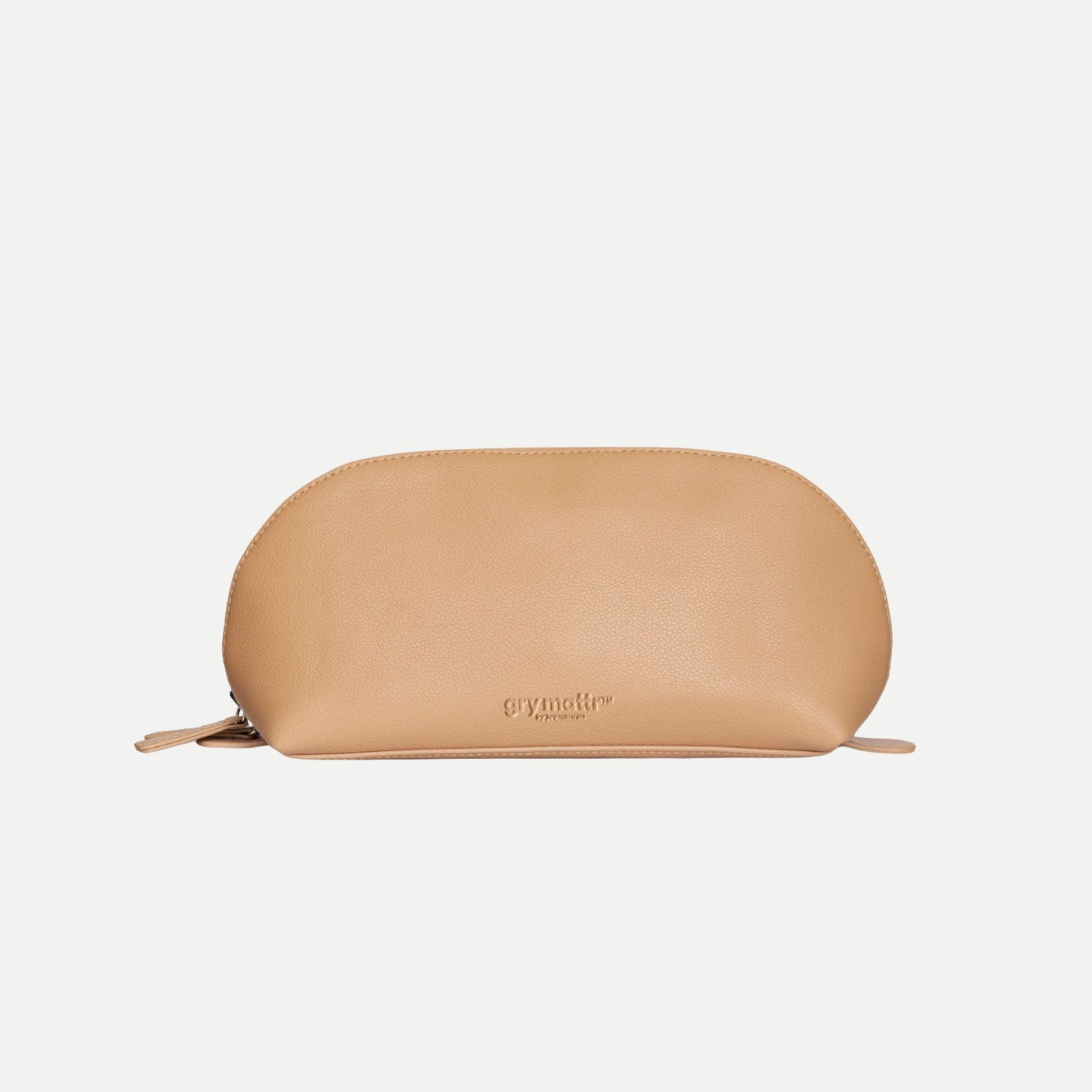 Vegan Leather Domed Pouch Small
