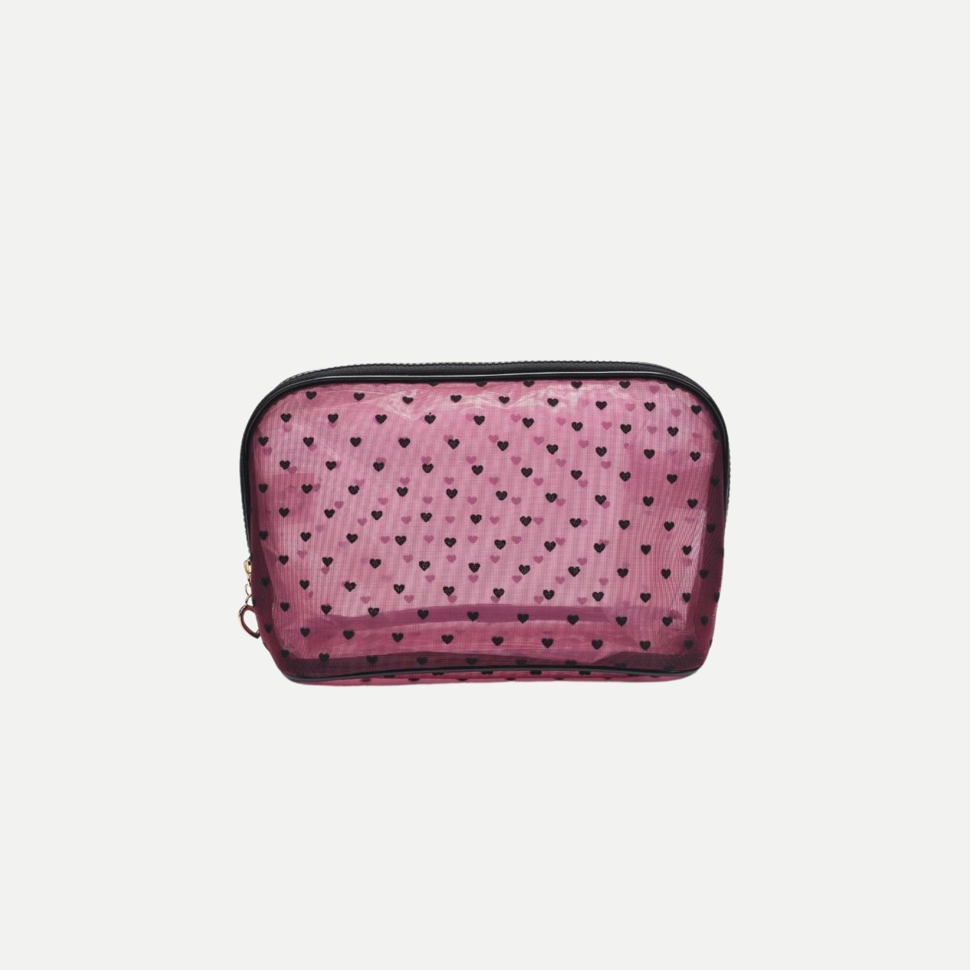 Lovelace Cosmetic Pouch - Hot Pink