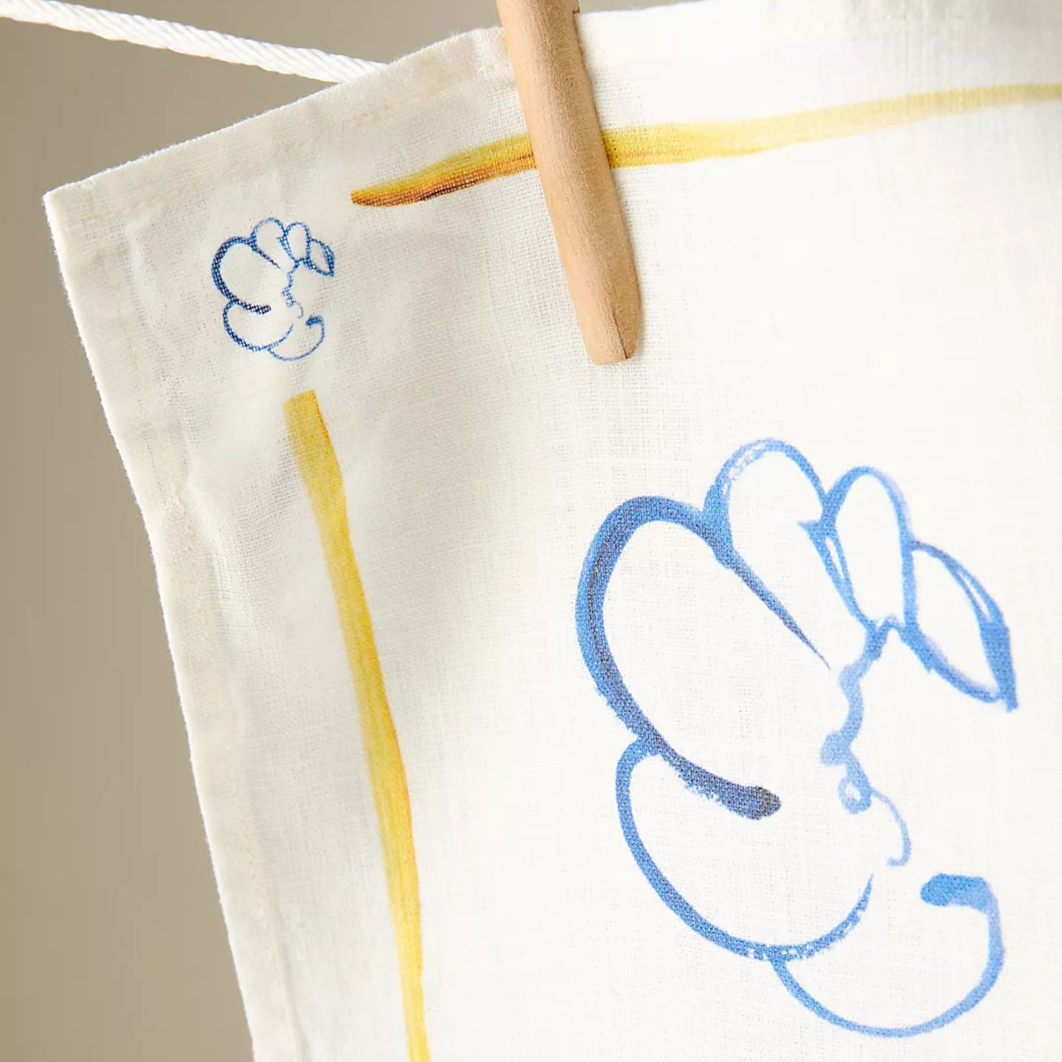Les Croissants - Linen Teatowel