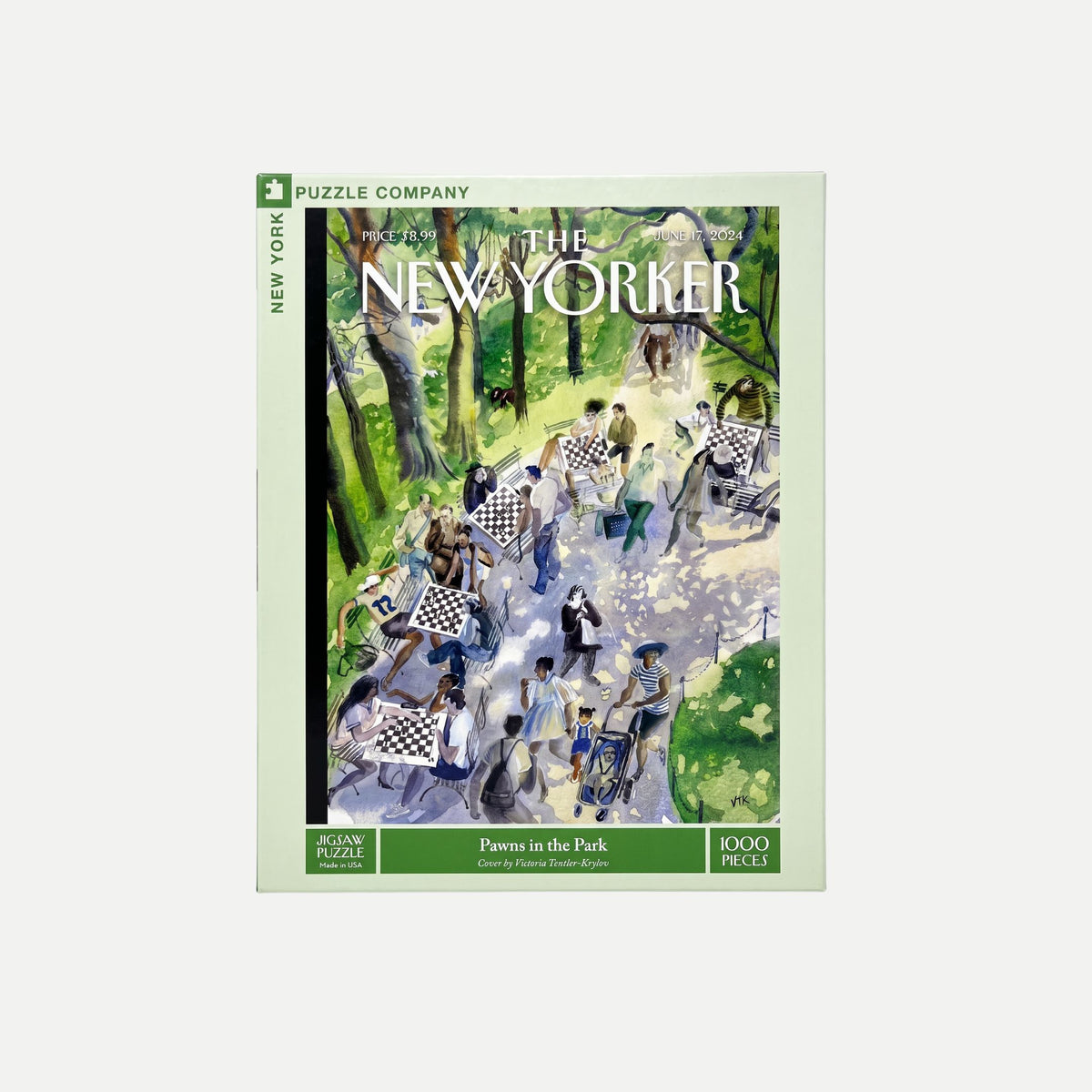 Pawns in the Park - 1000 Piece Puzzle