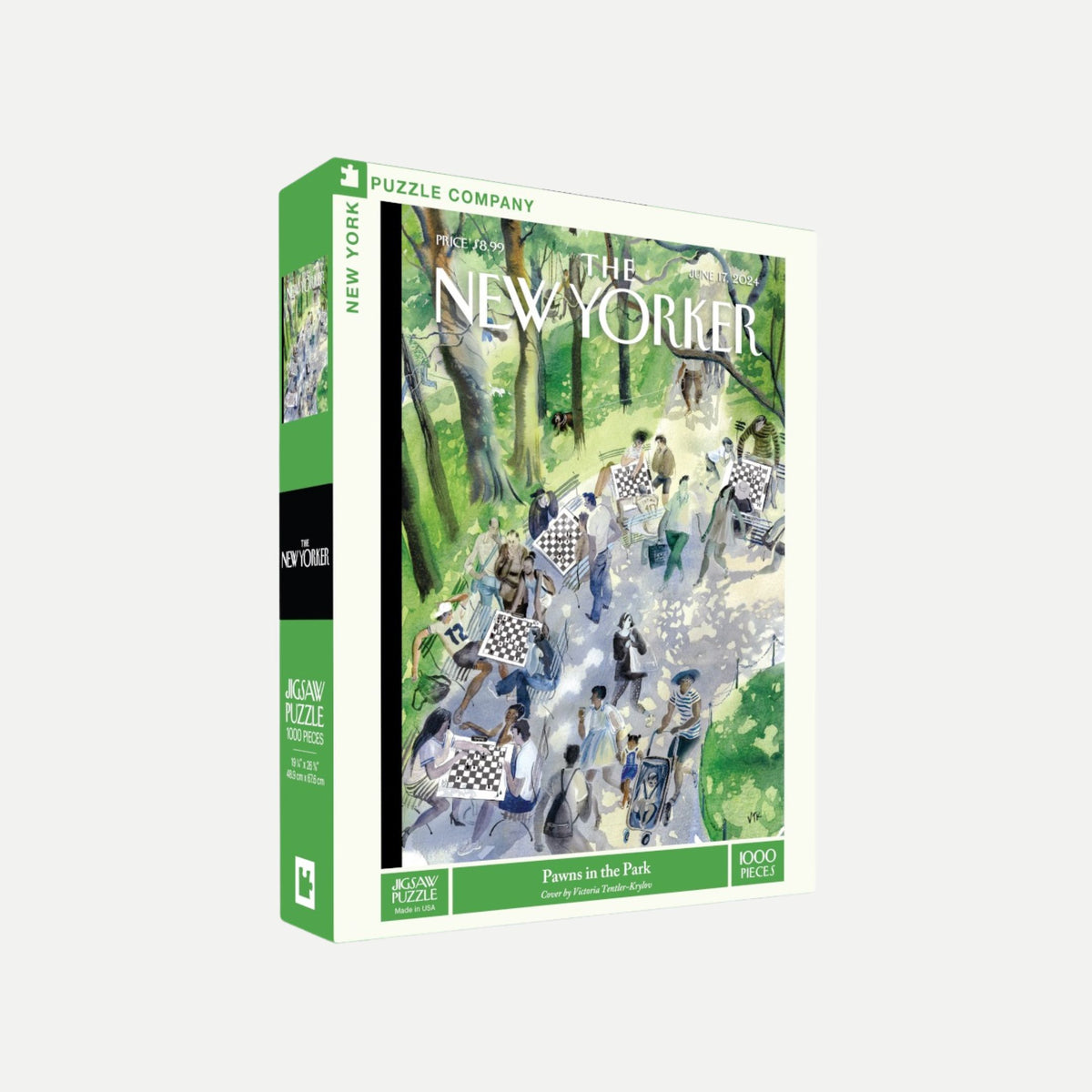 Pawns in the Park - 1000 Piece Puzzle