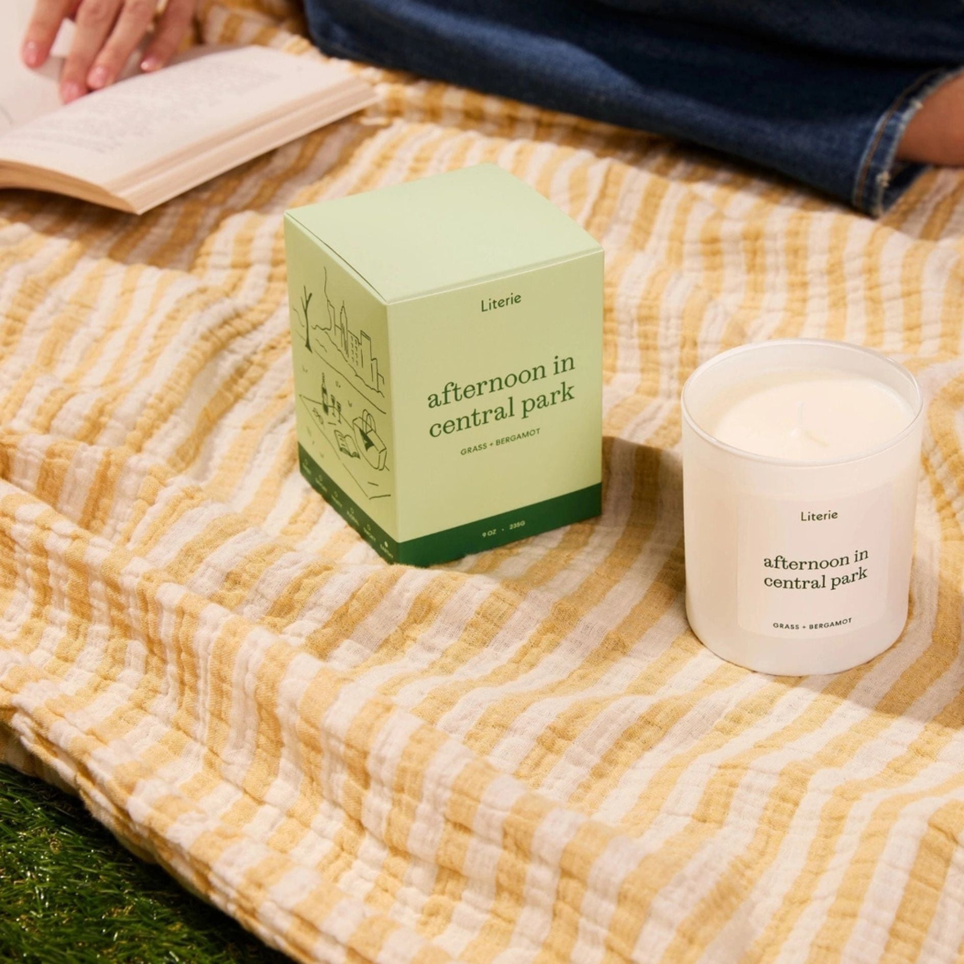 Afternoon in Central Park Candle