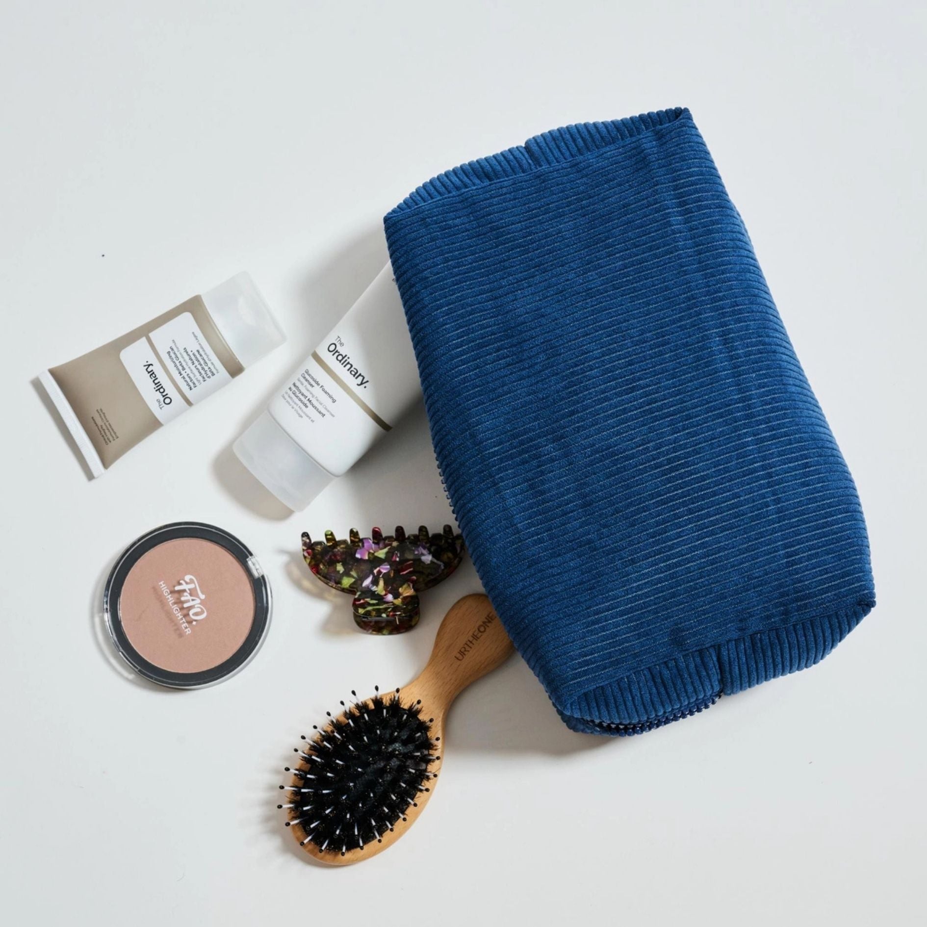 Cordially Yours Pouch - Denim