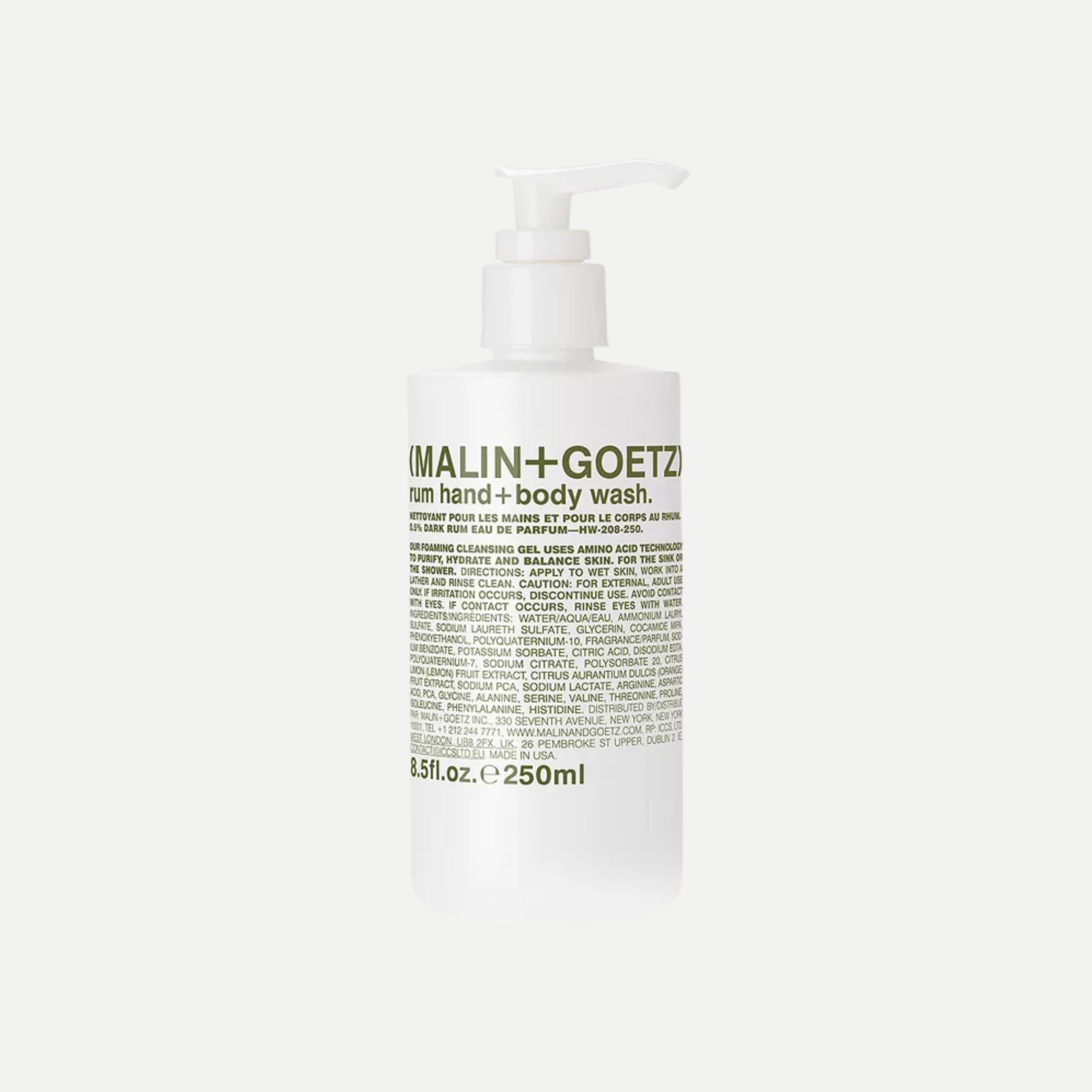 Rum Hand+Body Wash