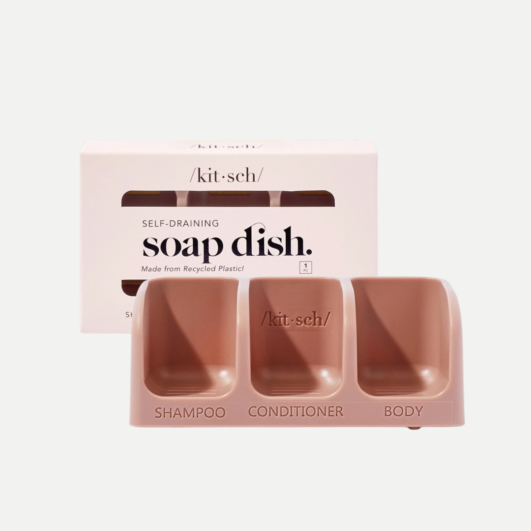 Self-Draining Soap Dish