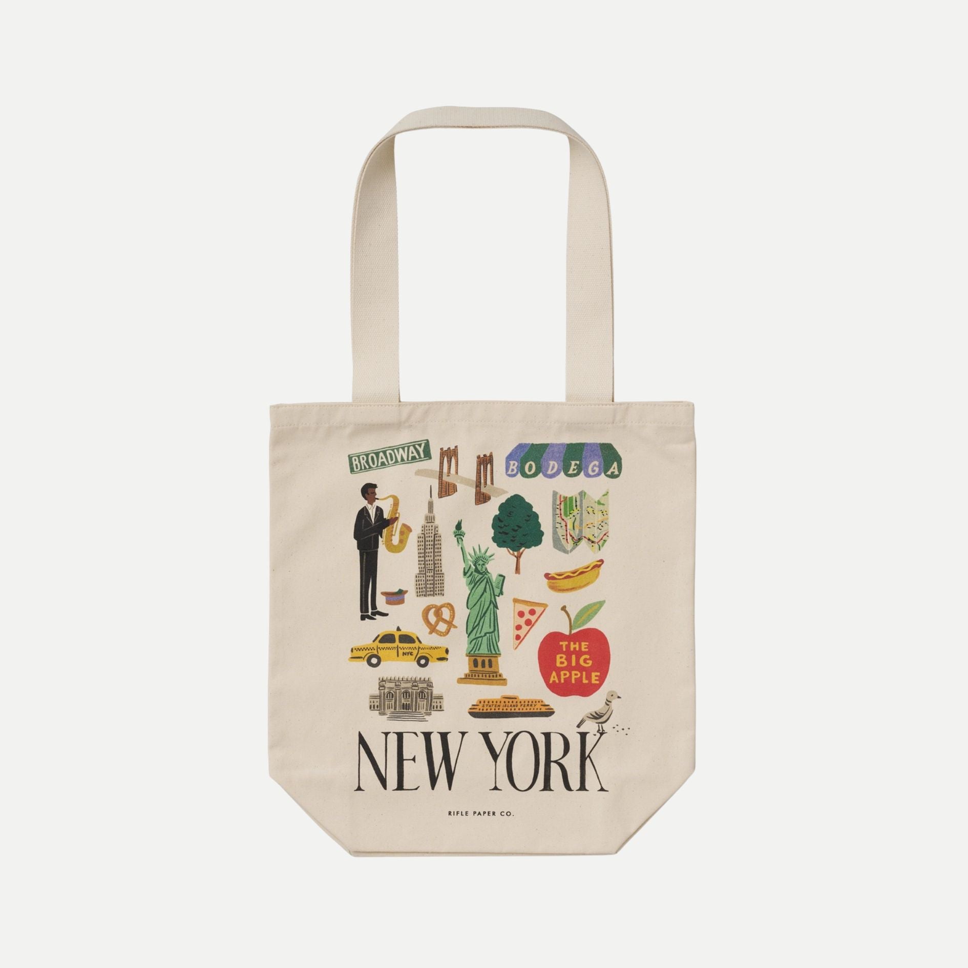New York Canvas Tote Bag