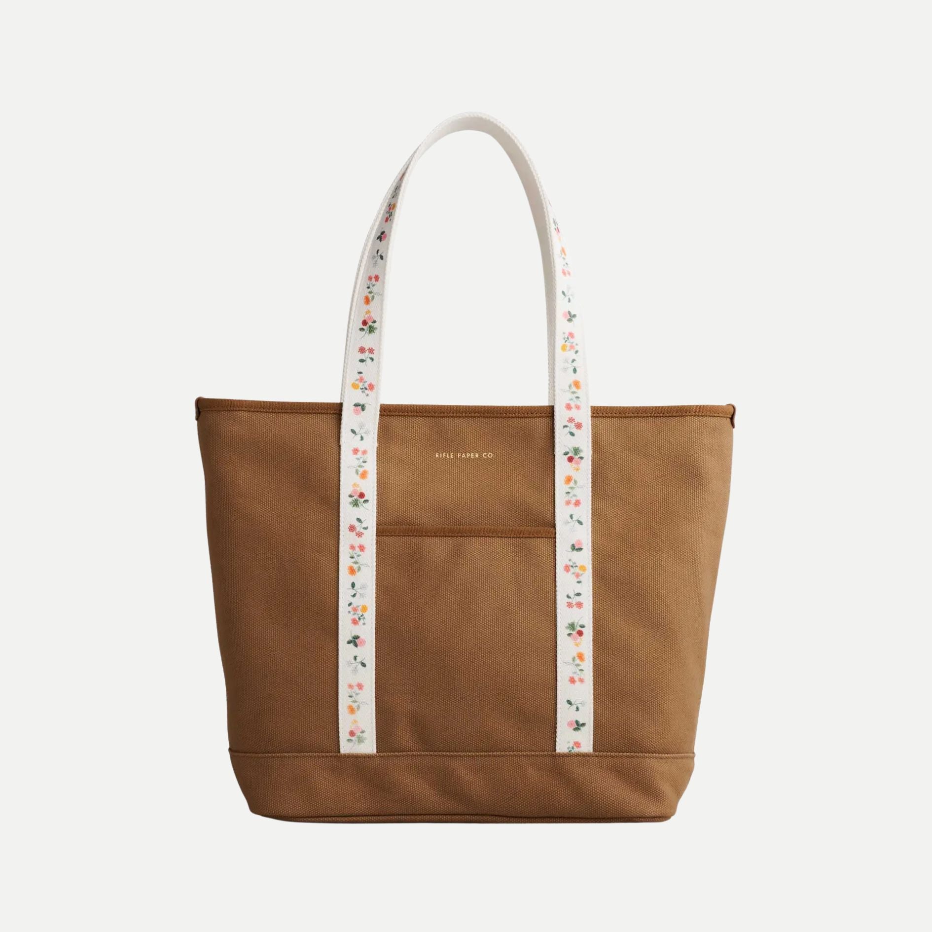 Ditsy Dahlia Canvas Carry All