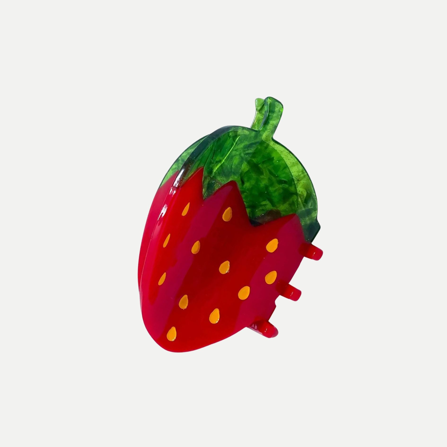 Midi Strawberry Hair Claw Clip