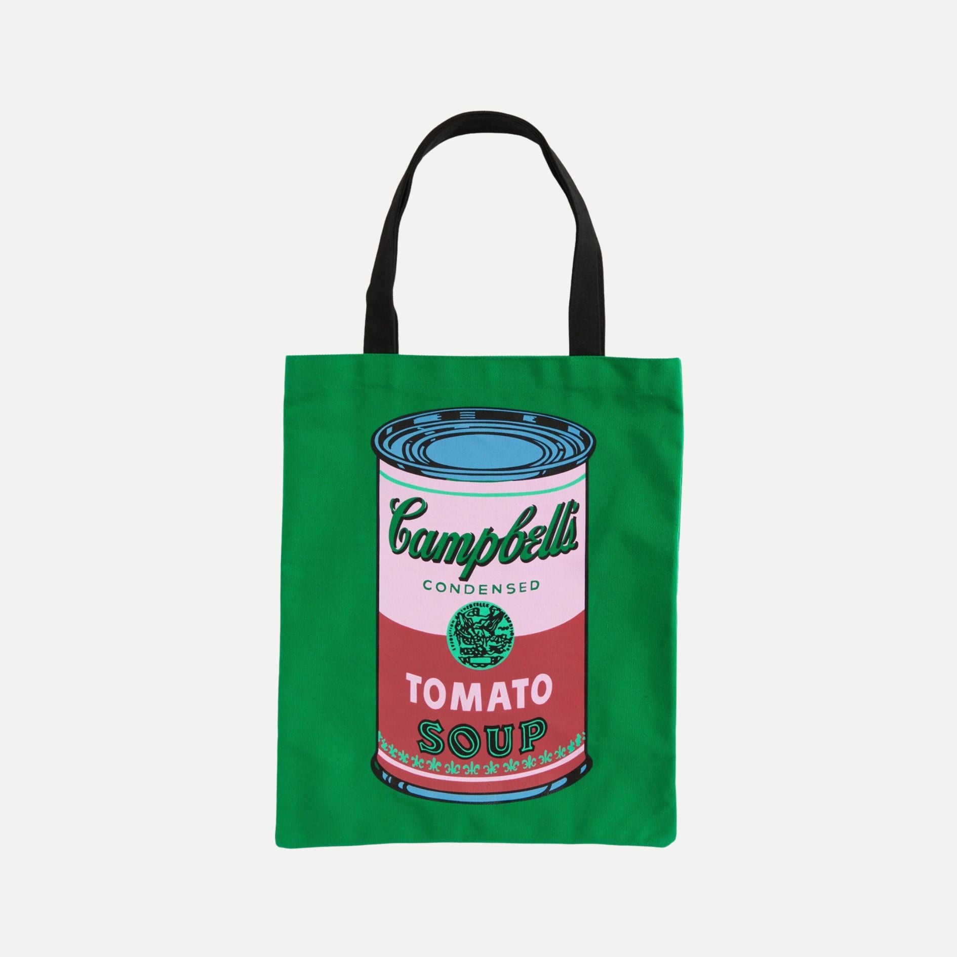 Warhol Soup Can Tote Bag - Green