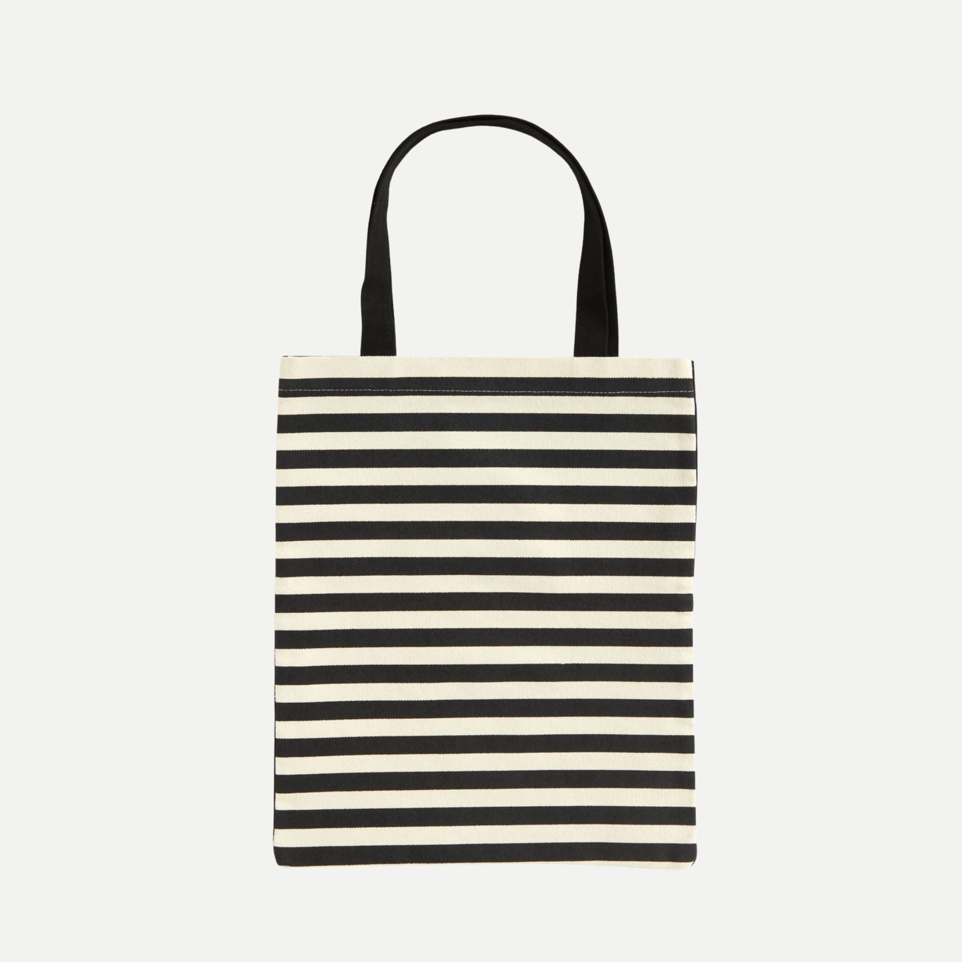 Warhol Banana Canvas Tote Bag - Black