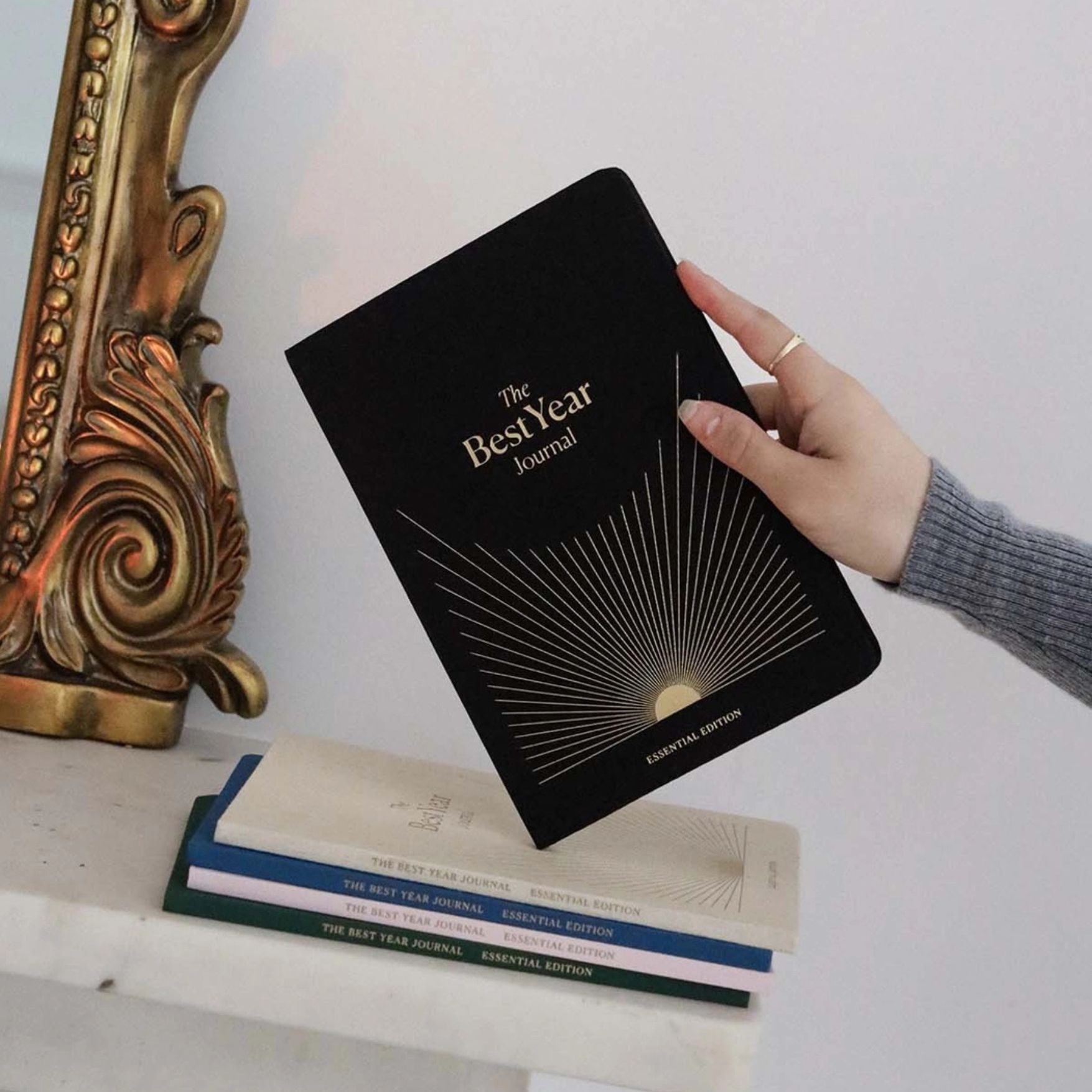 Best Year Journal - New Year Goal Setting - Black