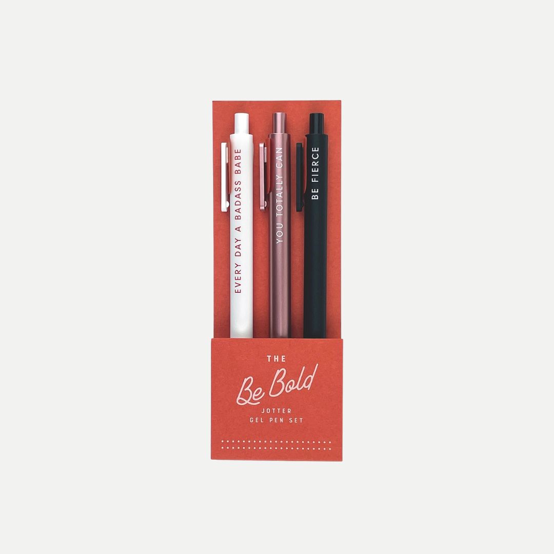 Be Bold Jotter Gel Pen