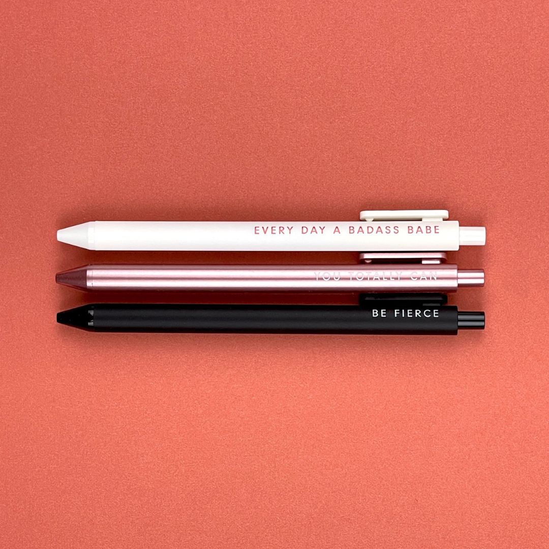 Be Bold Jotter Gel Pen