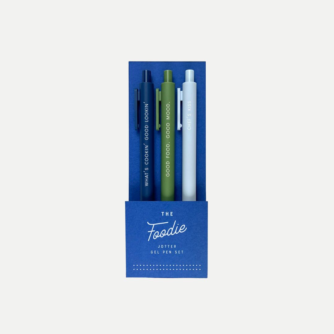 Foodie Jotter Gel Pen