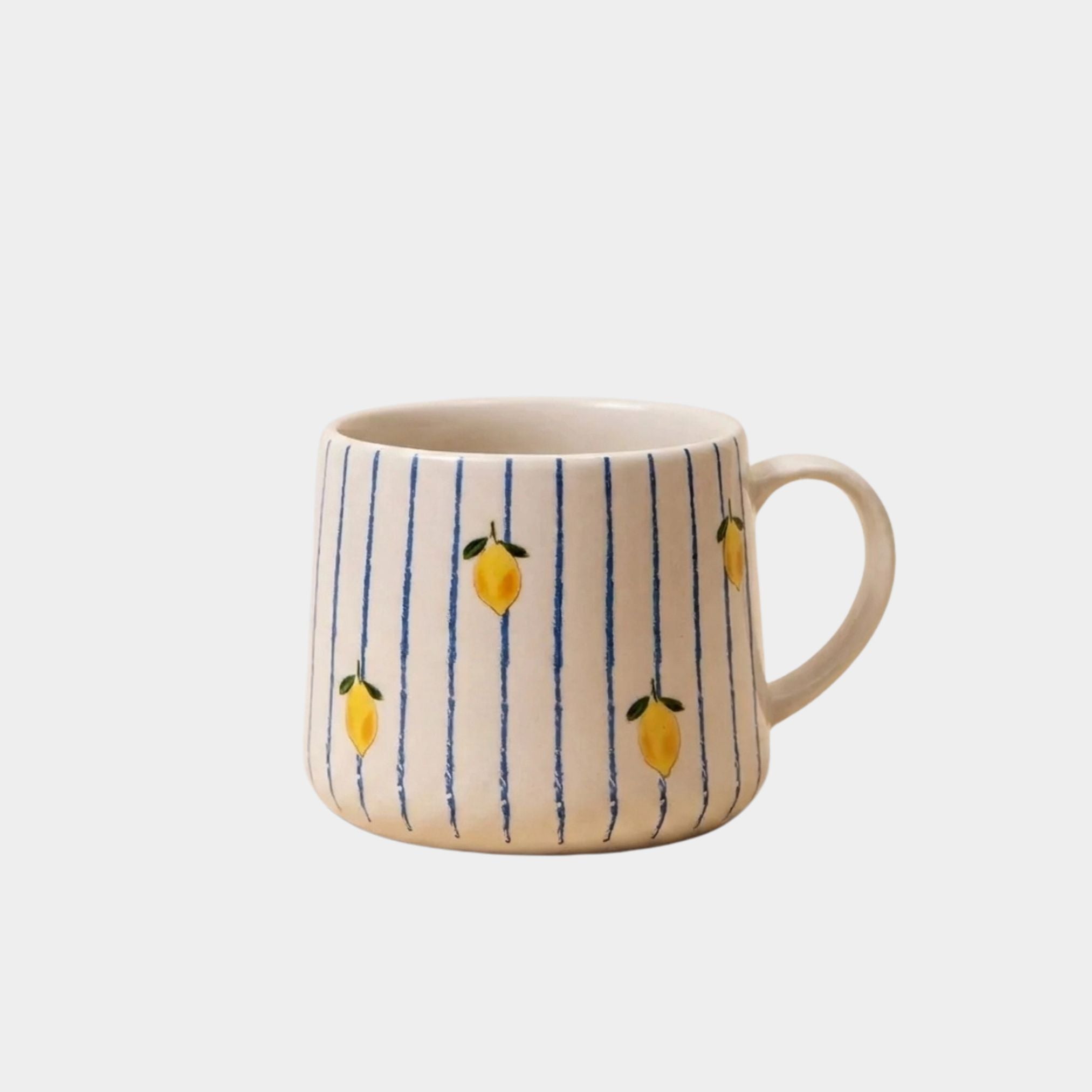 Lemon Stripe Mug