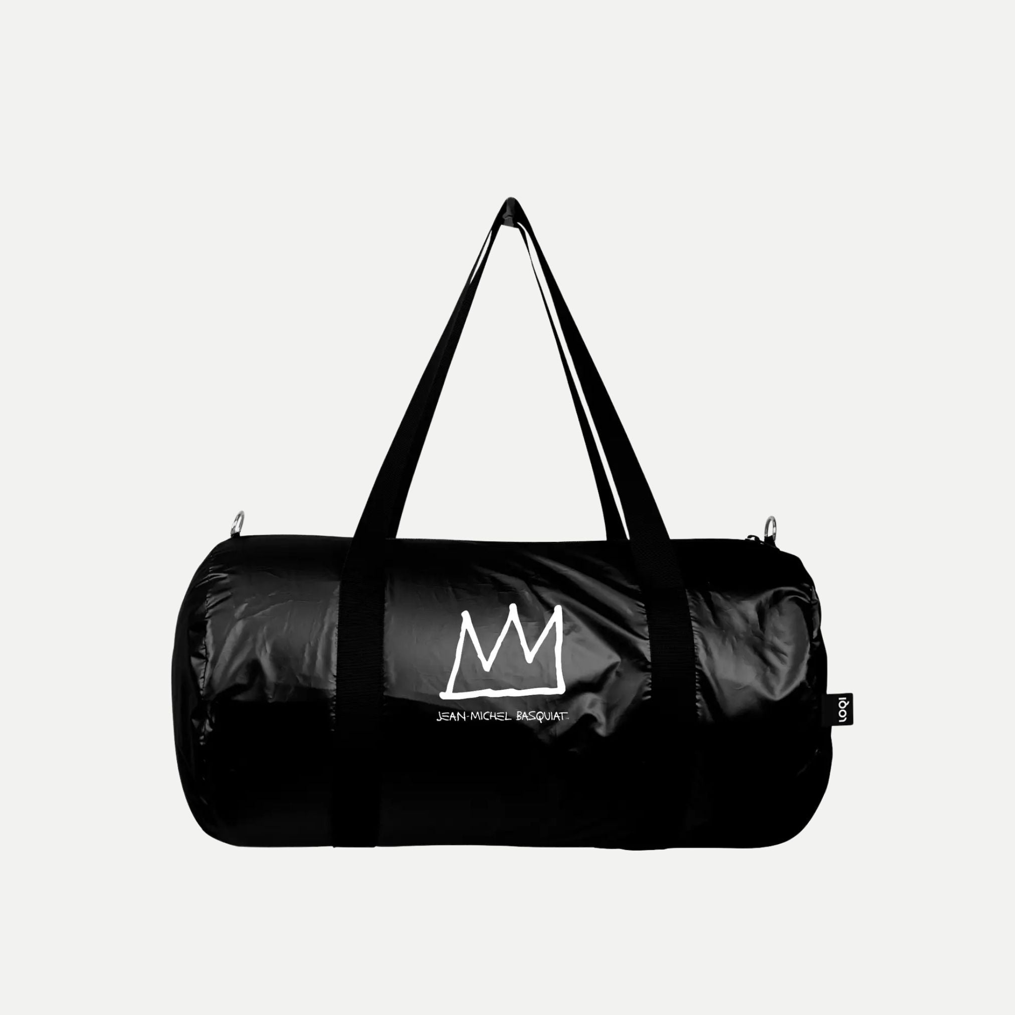 Jean-Michel Basquiat Crown Black Metallic Weekender
