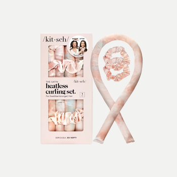 Satin Heatless Curling Set