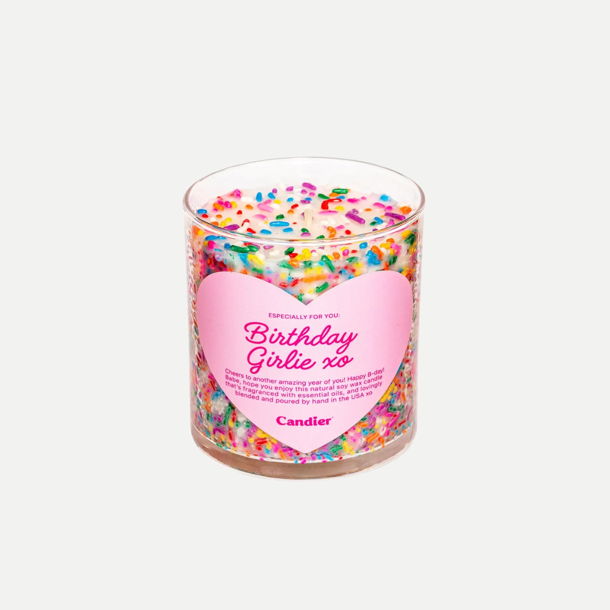 Birthday Girlie Xo Candle