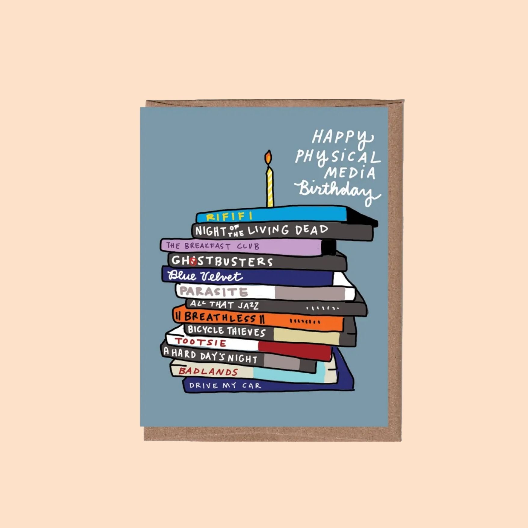 Physical Media Birthday Card