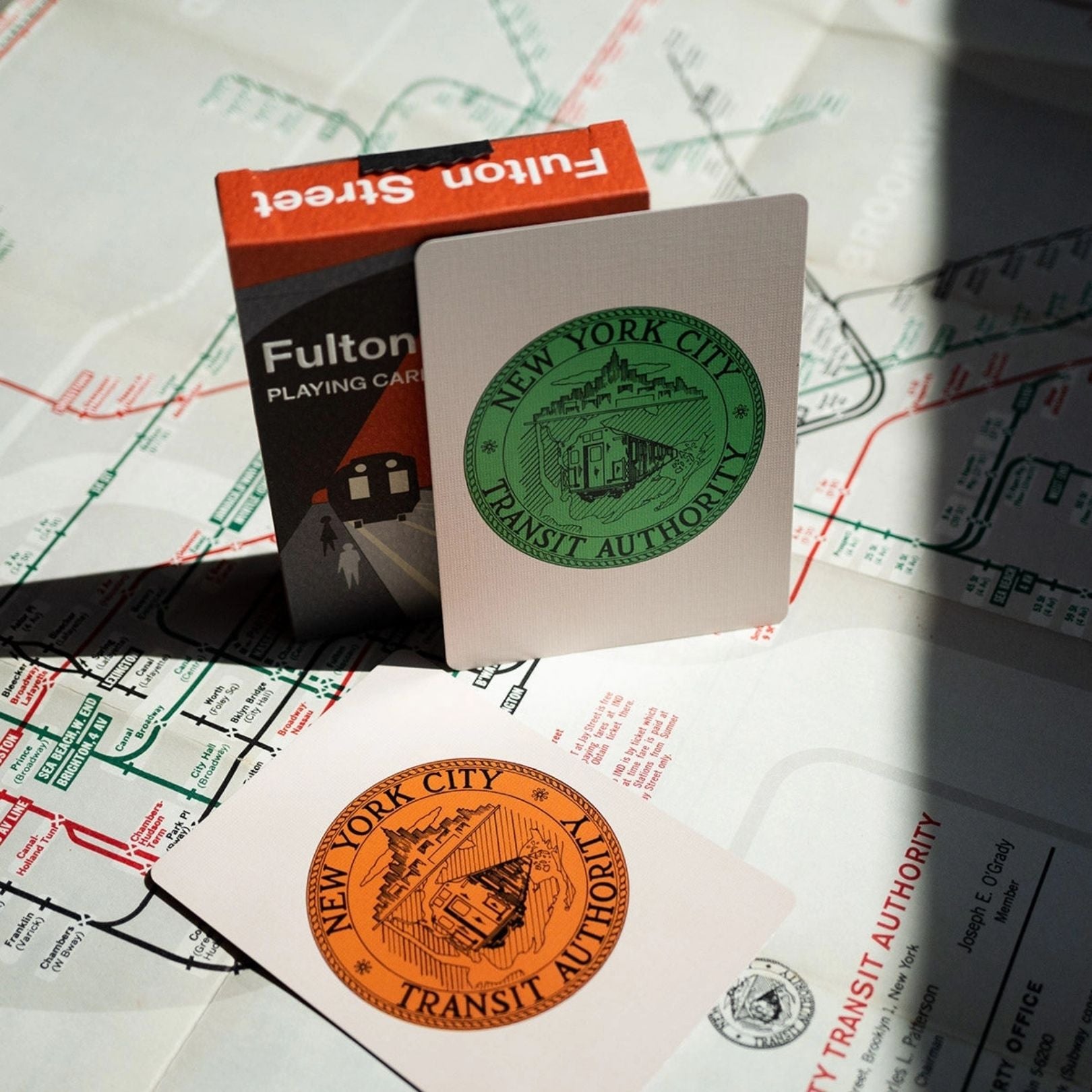 Fulton Street 1958 Edition Playing Cards