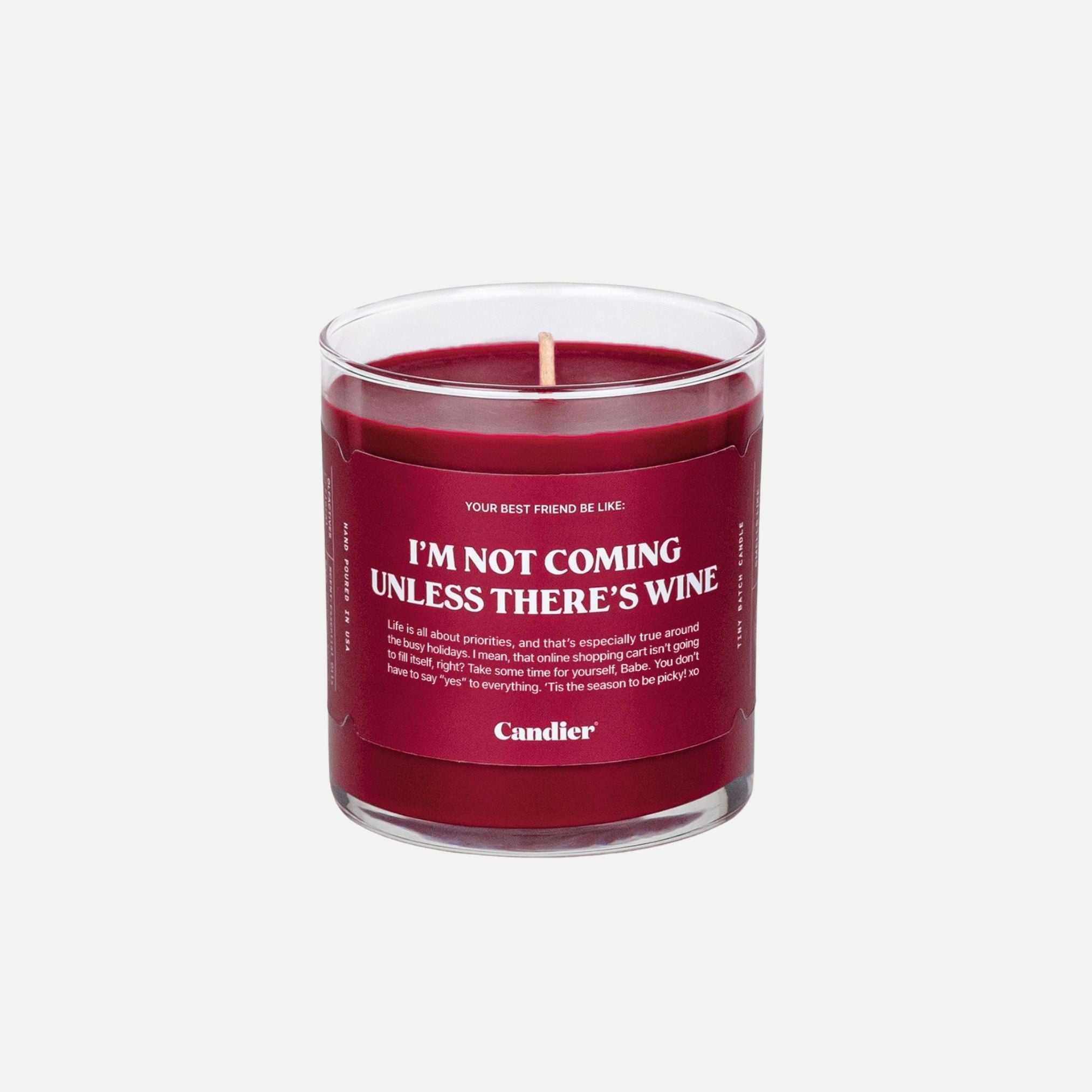 Not Coming Candle