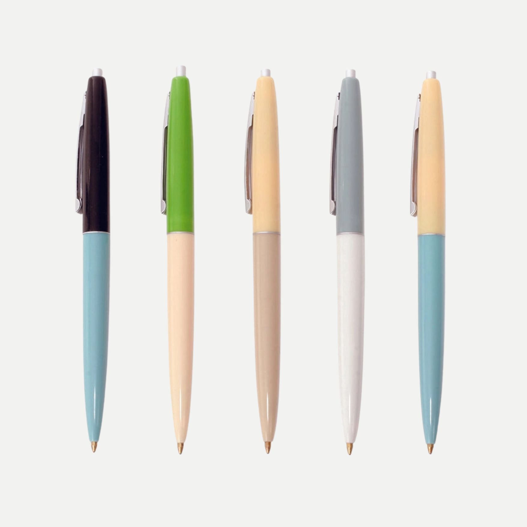 Retro Pens - Set of 5