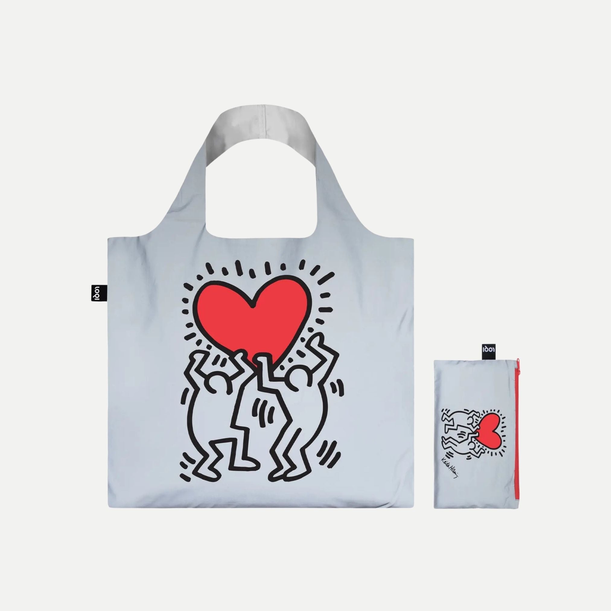 Keith Haring Dancing Heart Reflective Bag