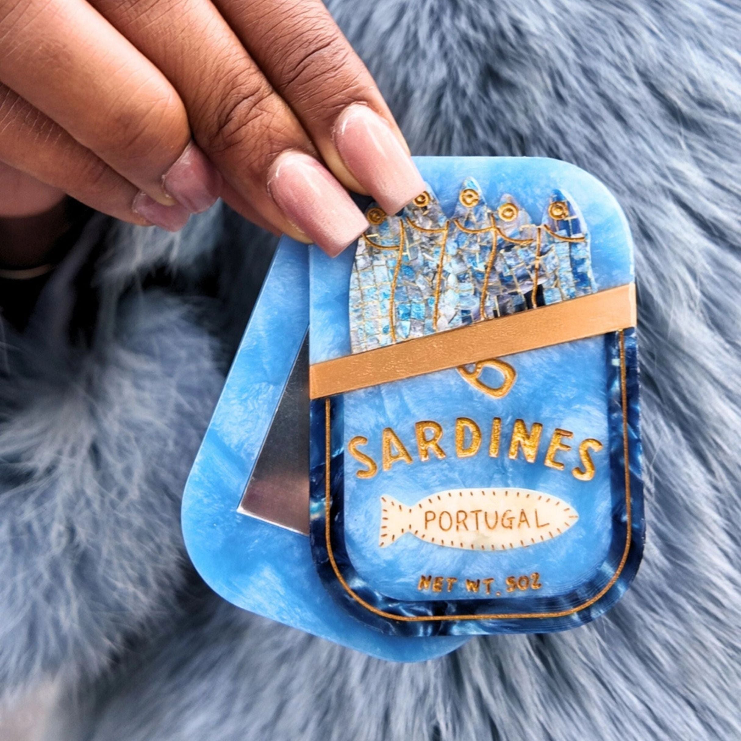 Sardines Compact Mirror