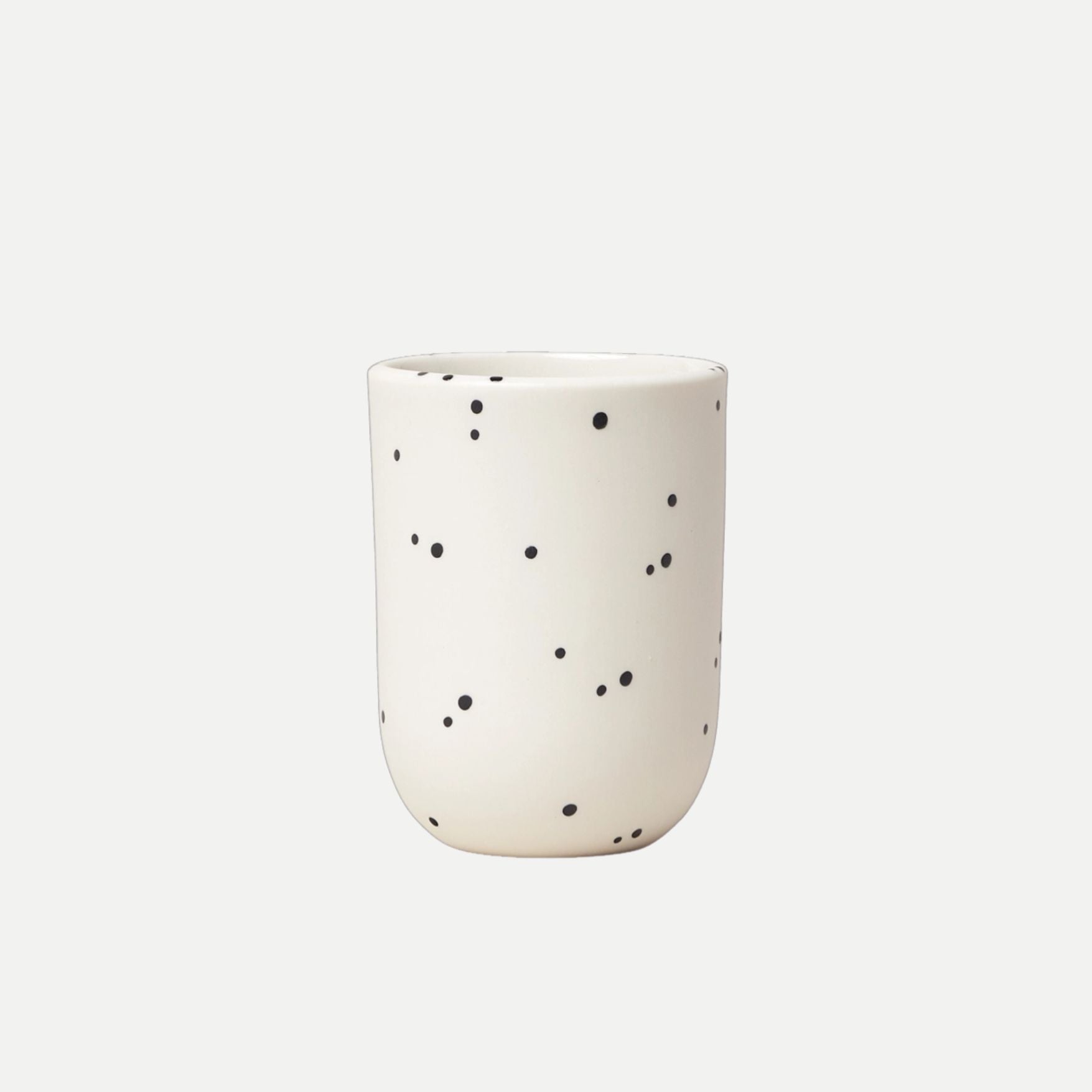 Black Dots Coffee Cup