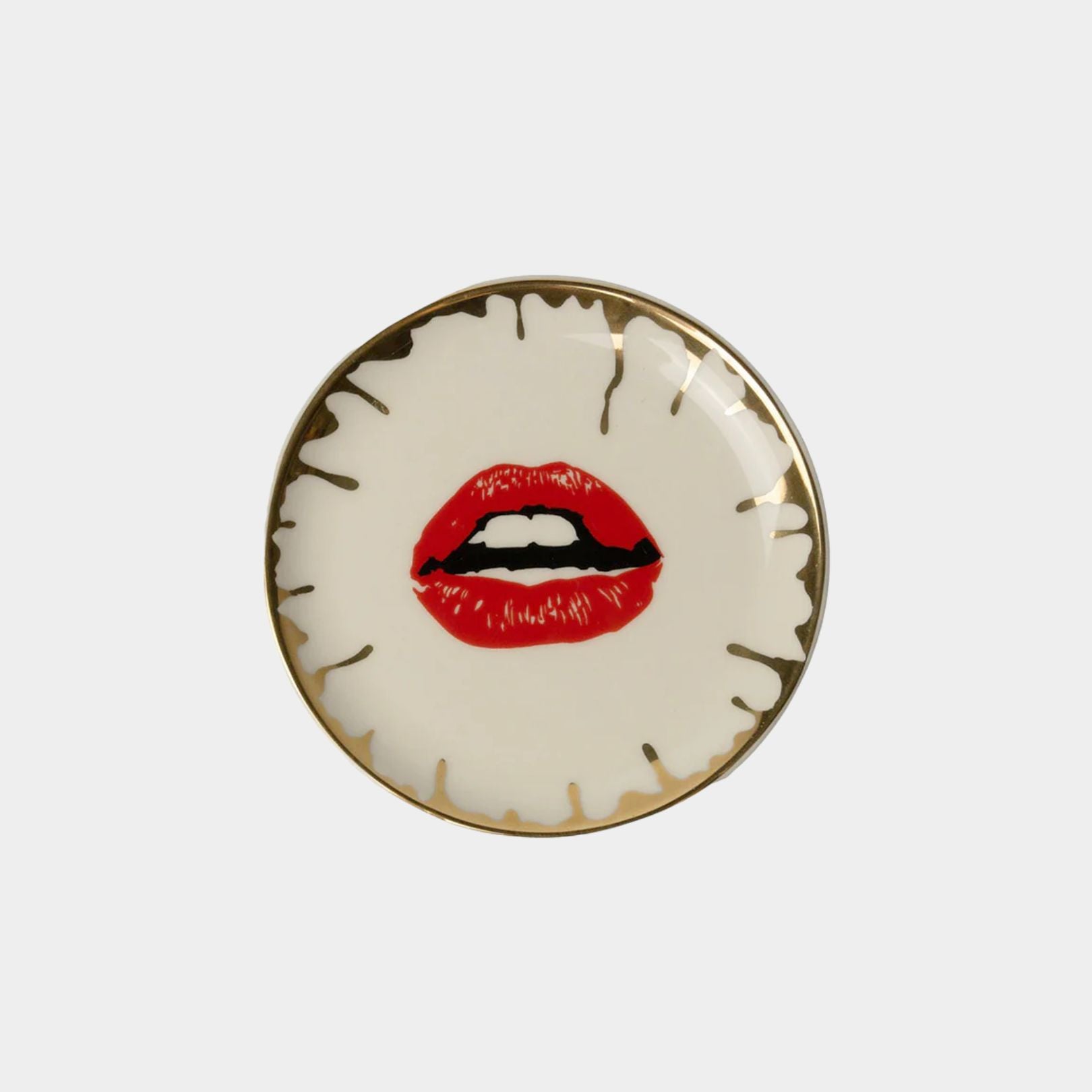 Bitch Round Ceramic Trinket Dish