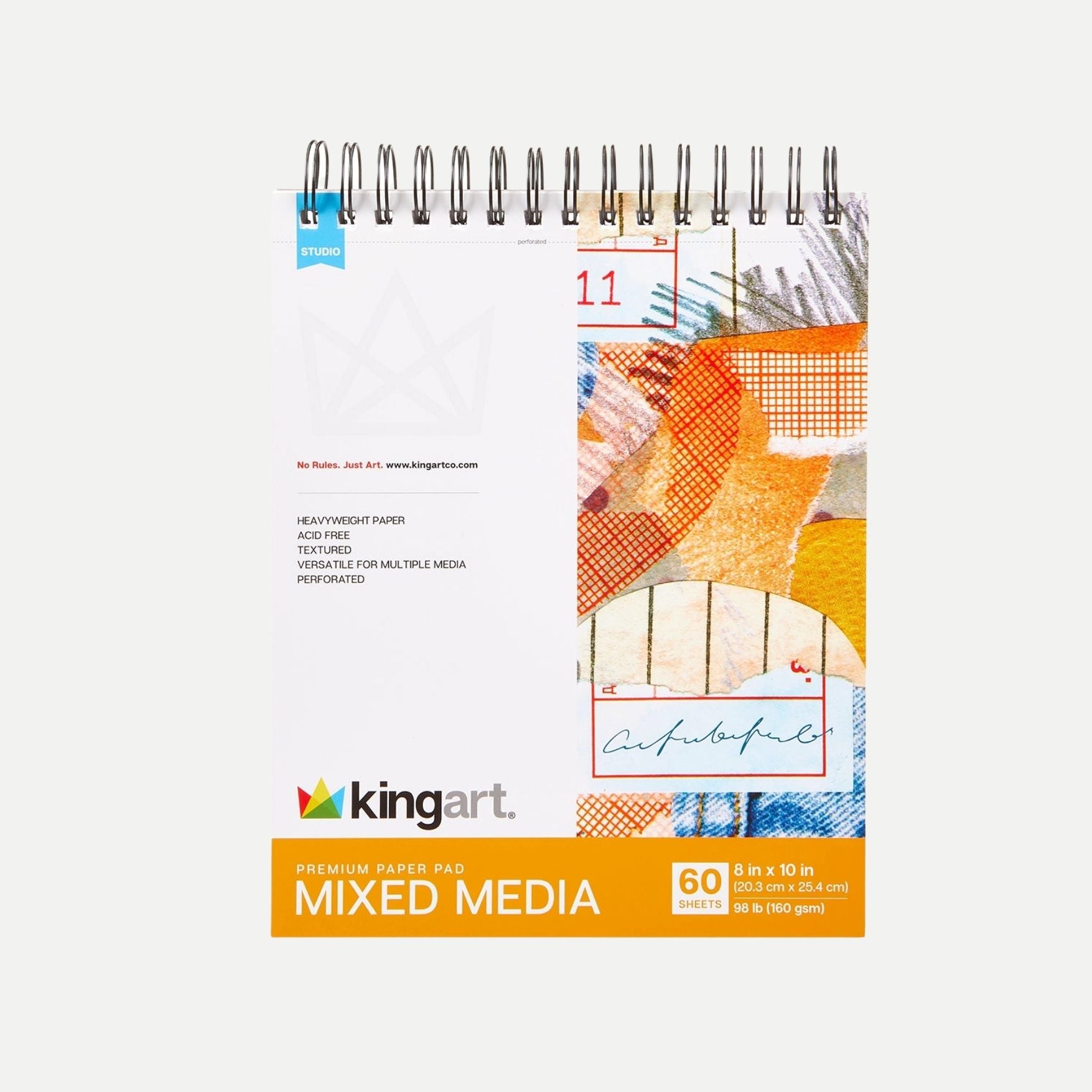 Mixed Media Sketchbook - 8” X 10” - 60 Sheets