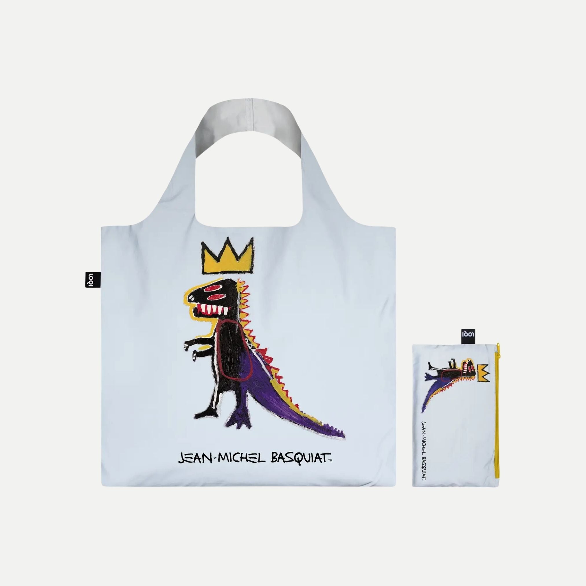 Jean-Michel Basquiat Pez Dispenser Reflective Bag