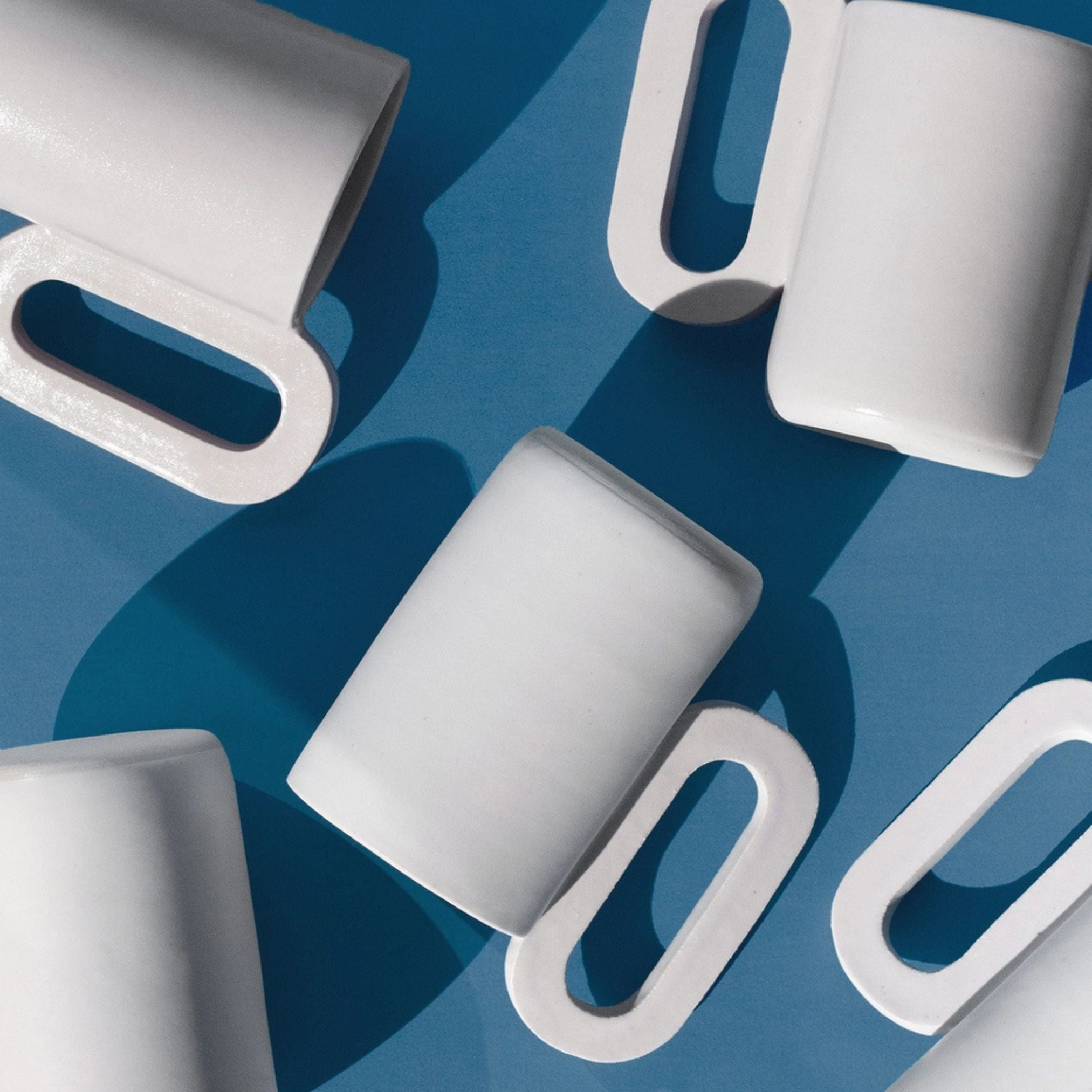 White Loop Mug