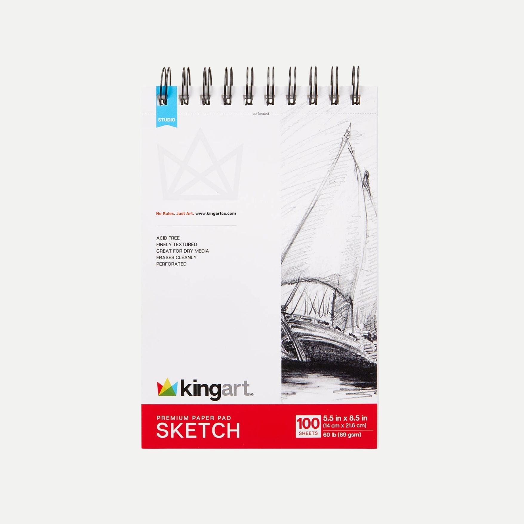Sketch Paper - 5.5” X 8.5” - 100 Sheets